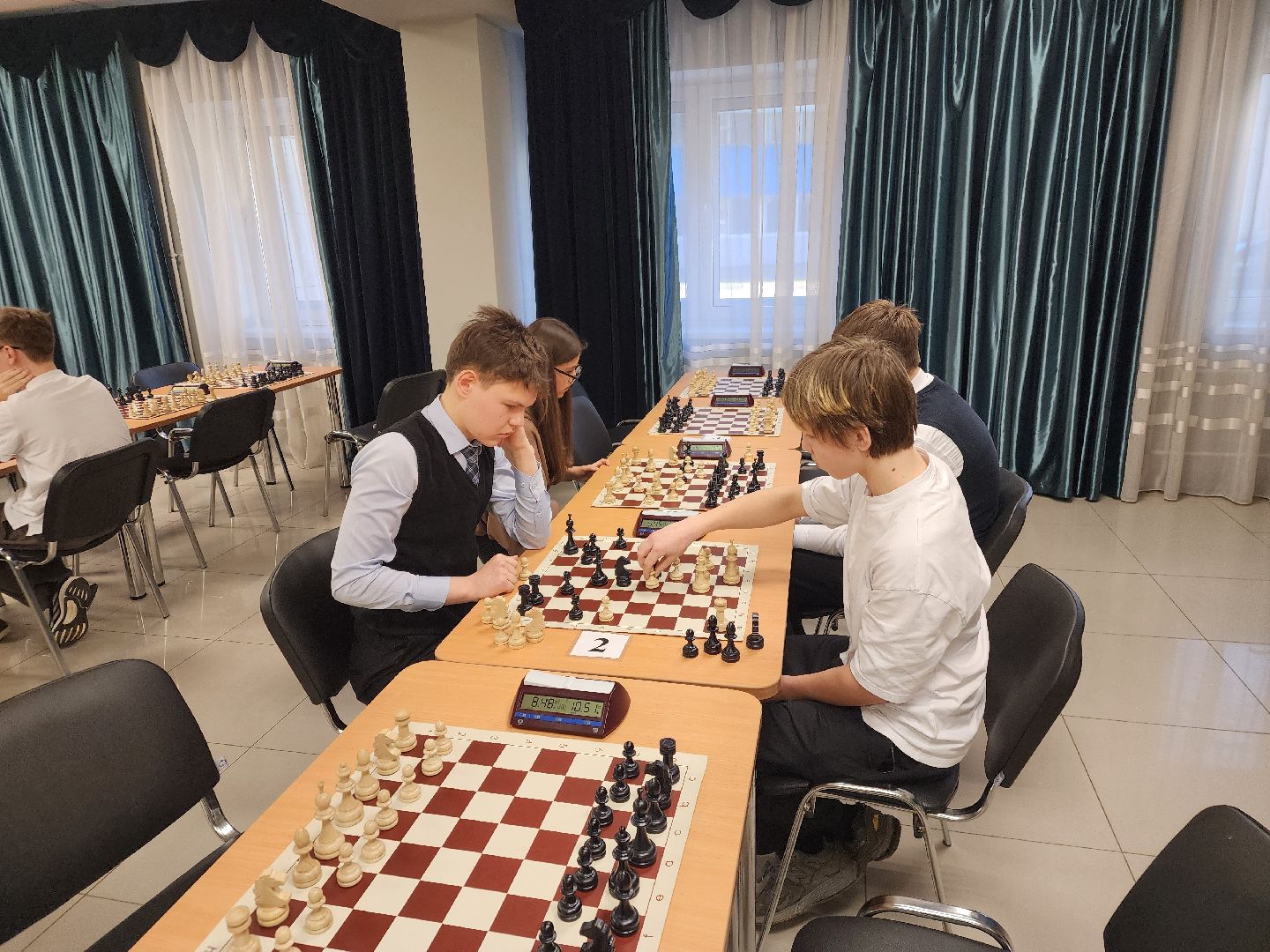 подольск, школьная лига, шахматы,