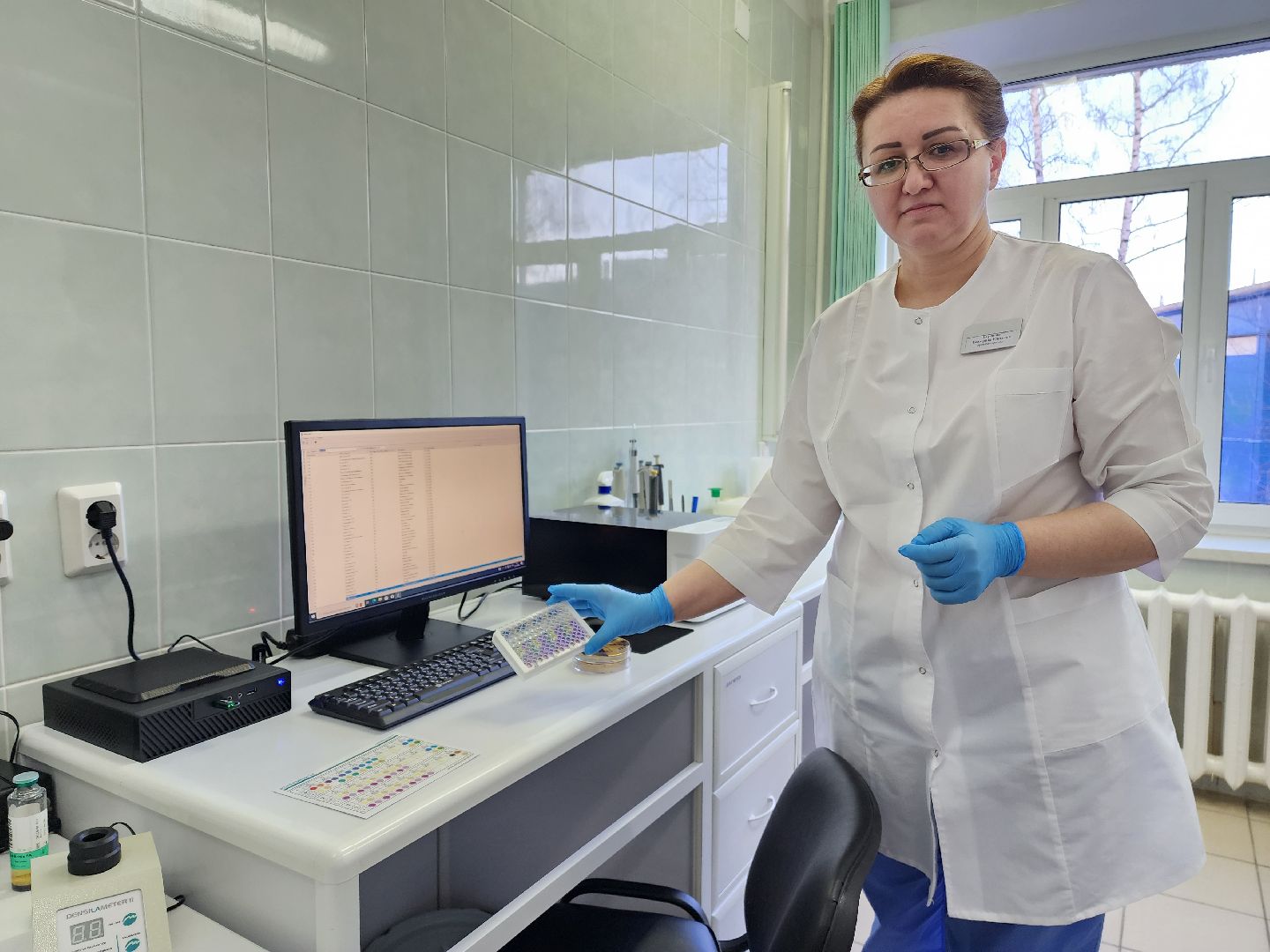 раменское, медицина, раменская больница, новое диагностическое оборудование в баклаборатории,