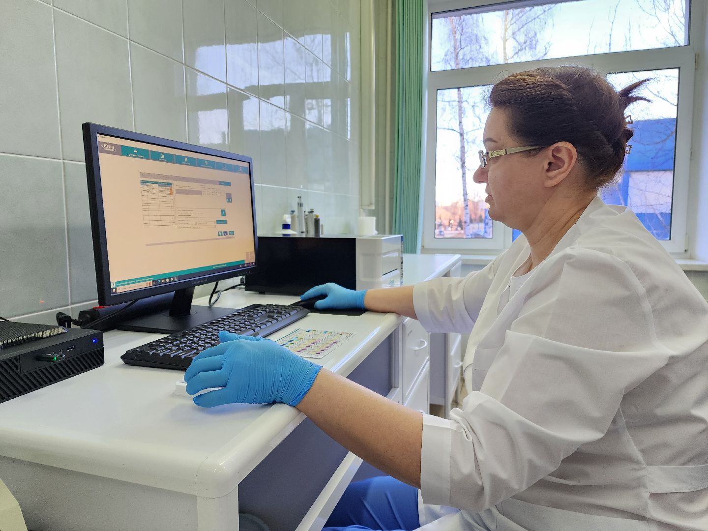 раменское, медицина, раменская больница, новое диагностическое оборудование в баклаборатории,