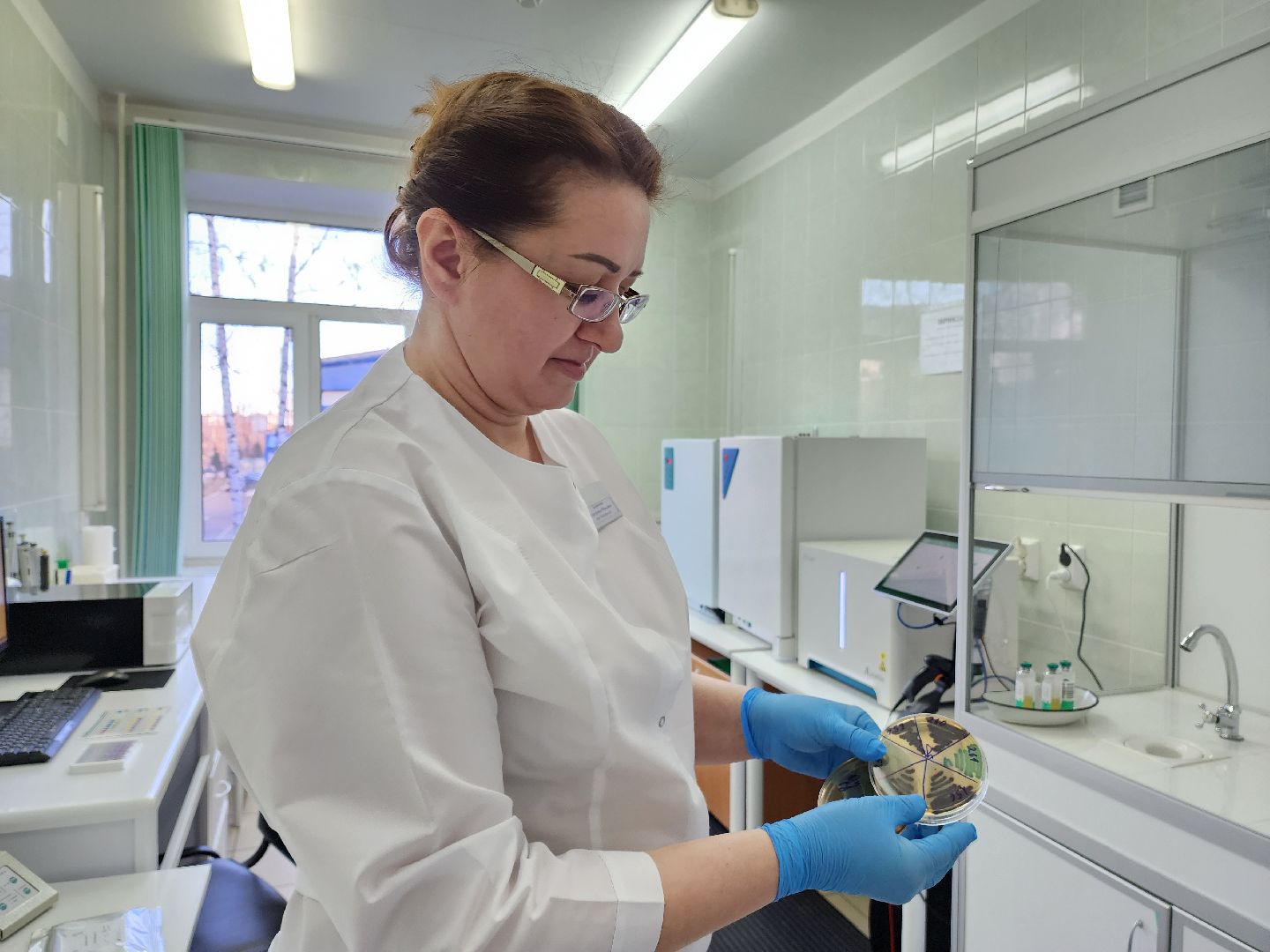 раменское, медицина, раменская больница, новое диагностическое оборудование в баклаборатории,