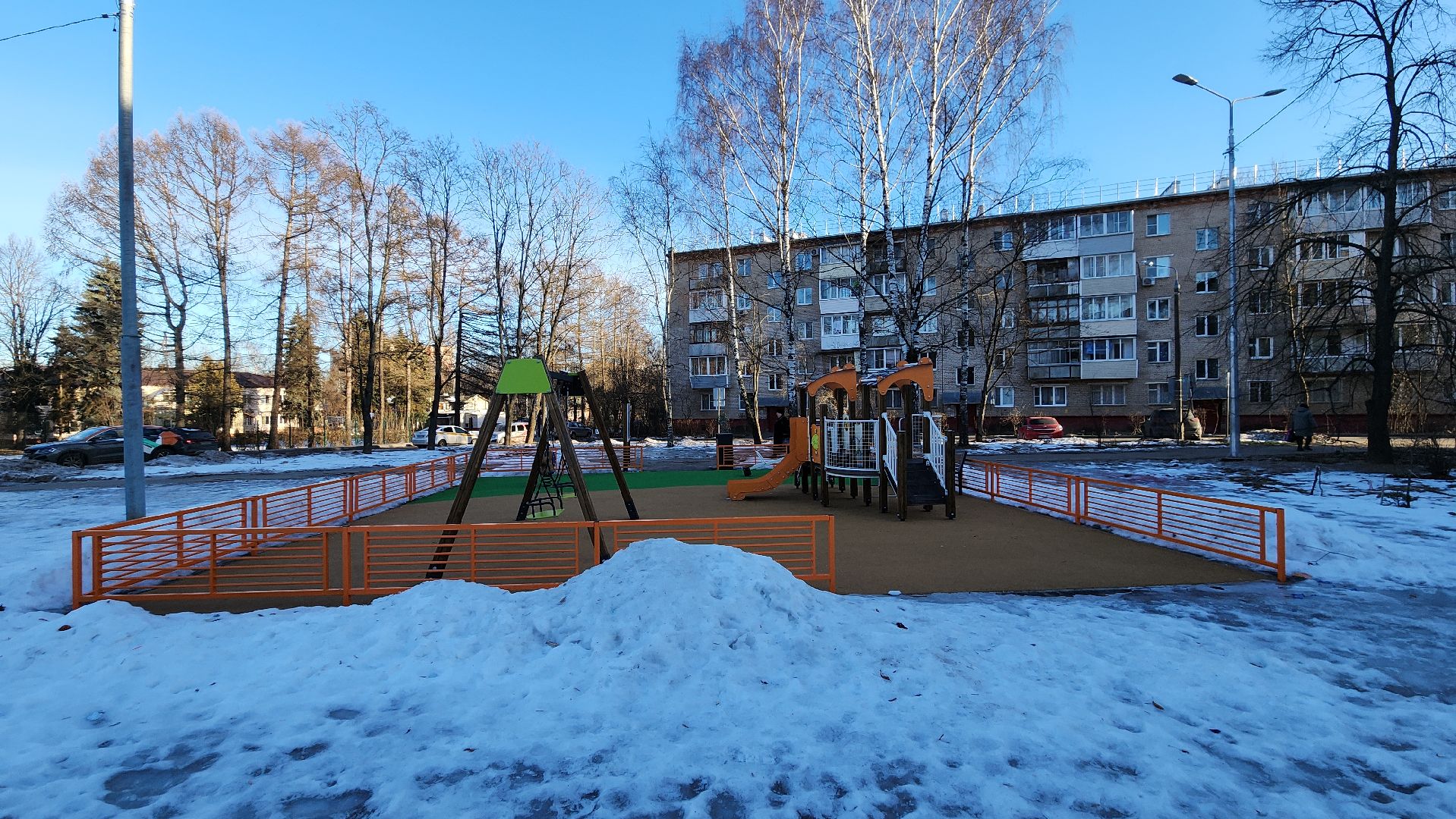 ивантеевка, замена игровых элементов, детская площадка, формирование комфортной городской среды,