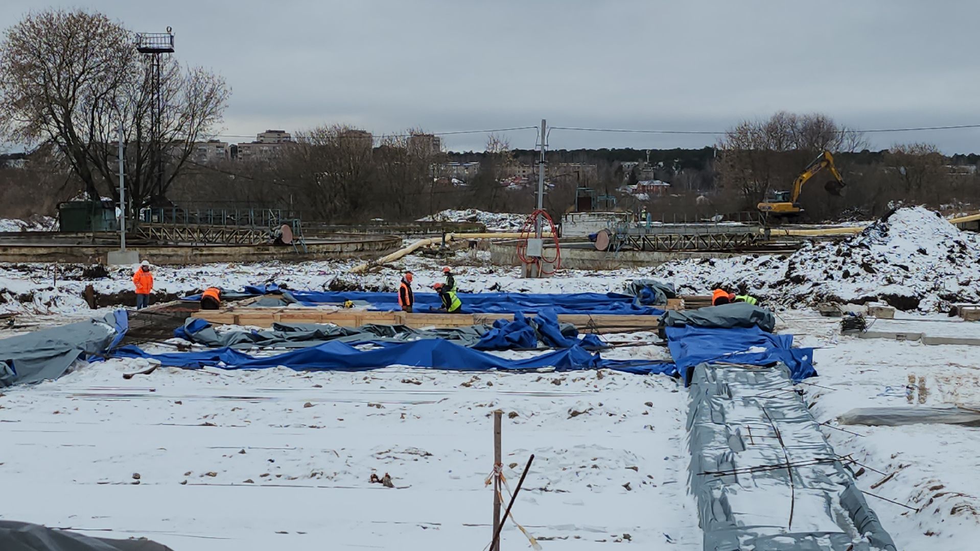 серпухов, реконструкция очистных сооружений, экология, строительство, водоканал, вертикалки,