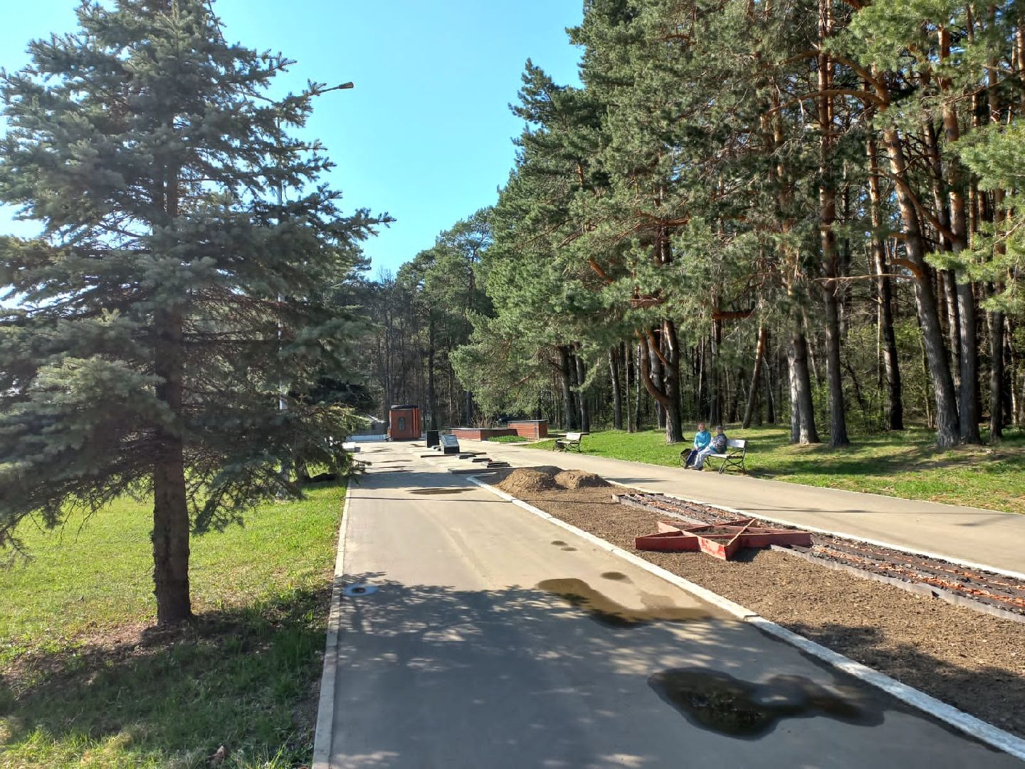 благоустройство, мемориал, Рубеж обороны, подготовка, Протвино