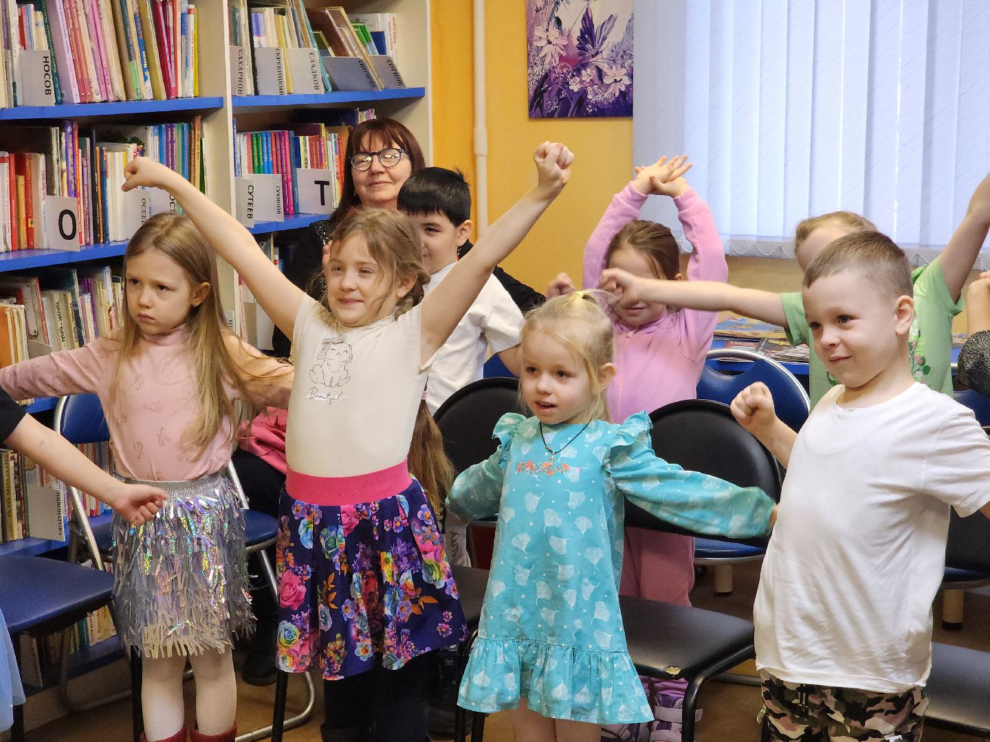 подольск, библиотека, дети,