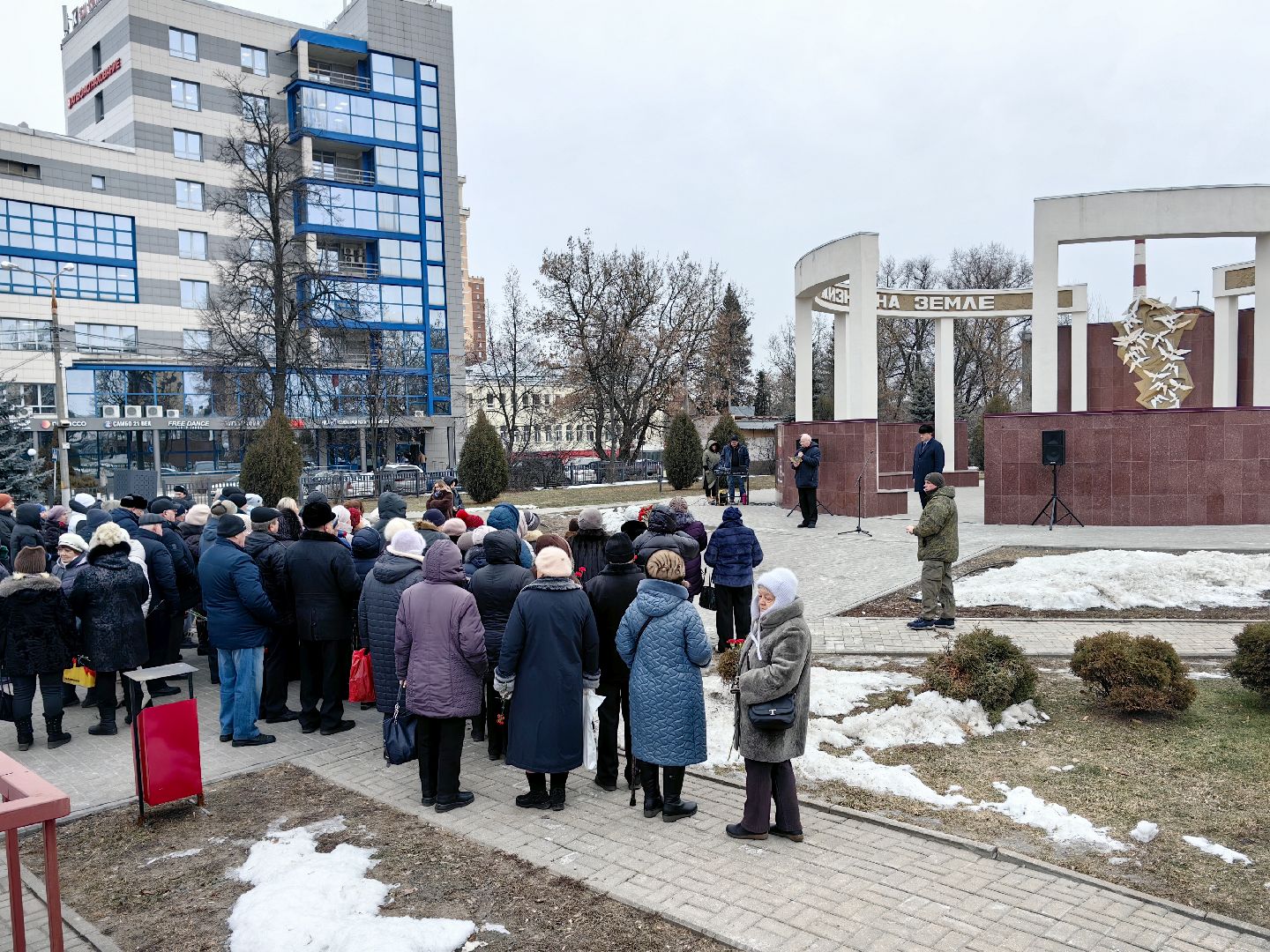 мемориал, память, аллея памяти, возложение цветов,