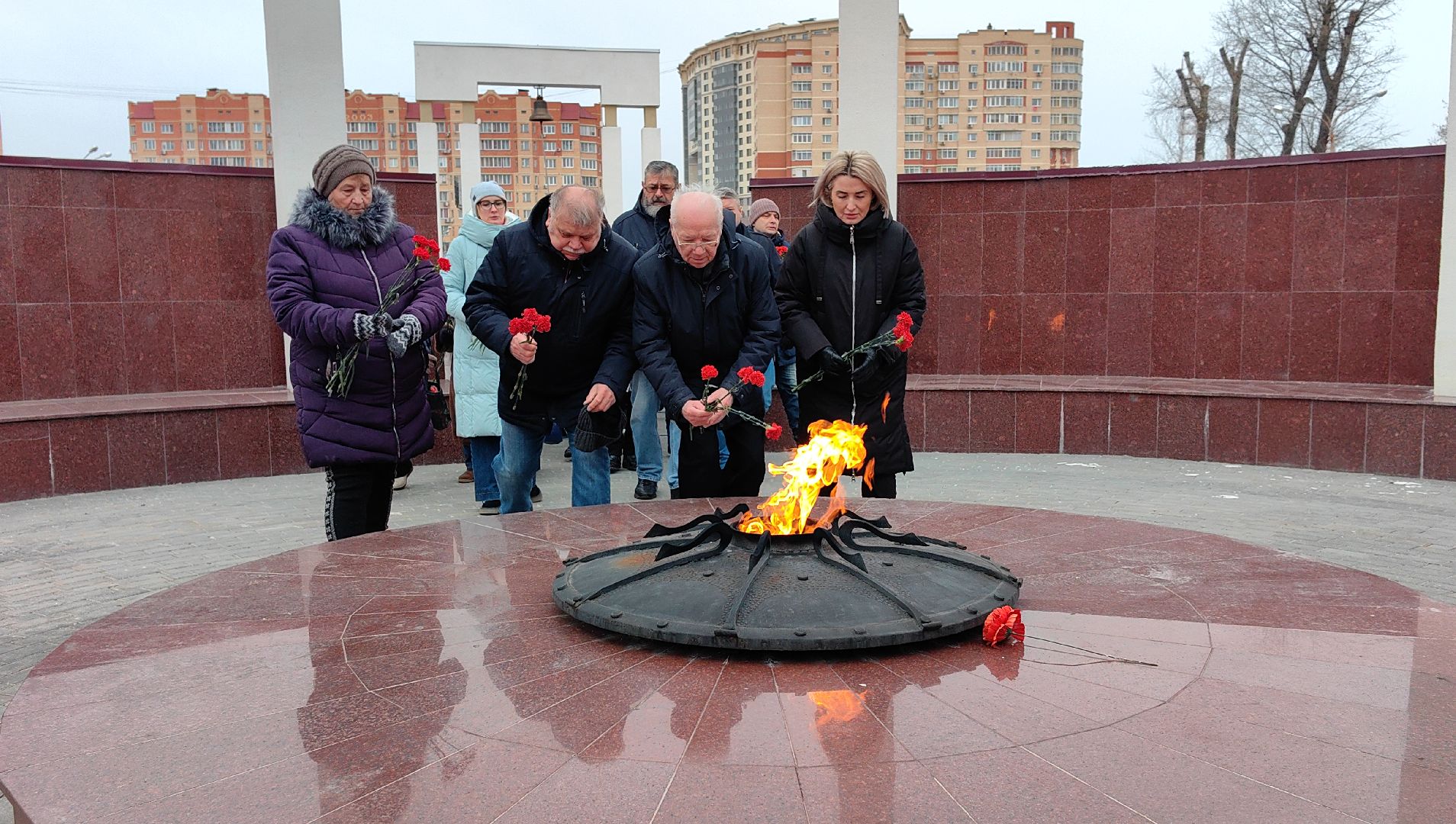 мемориал, память, аллея памяти, возложение цветов,