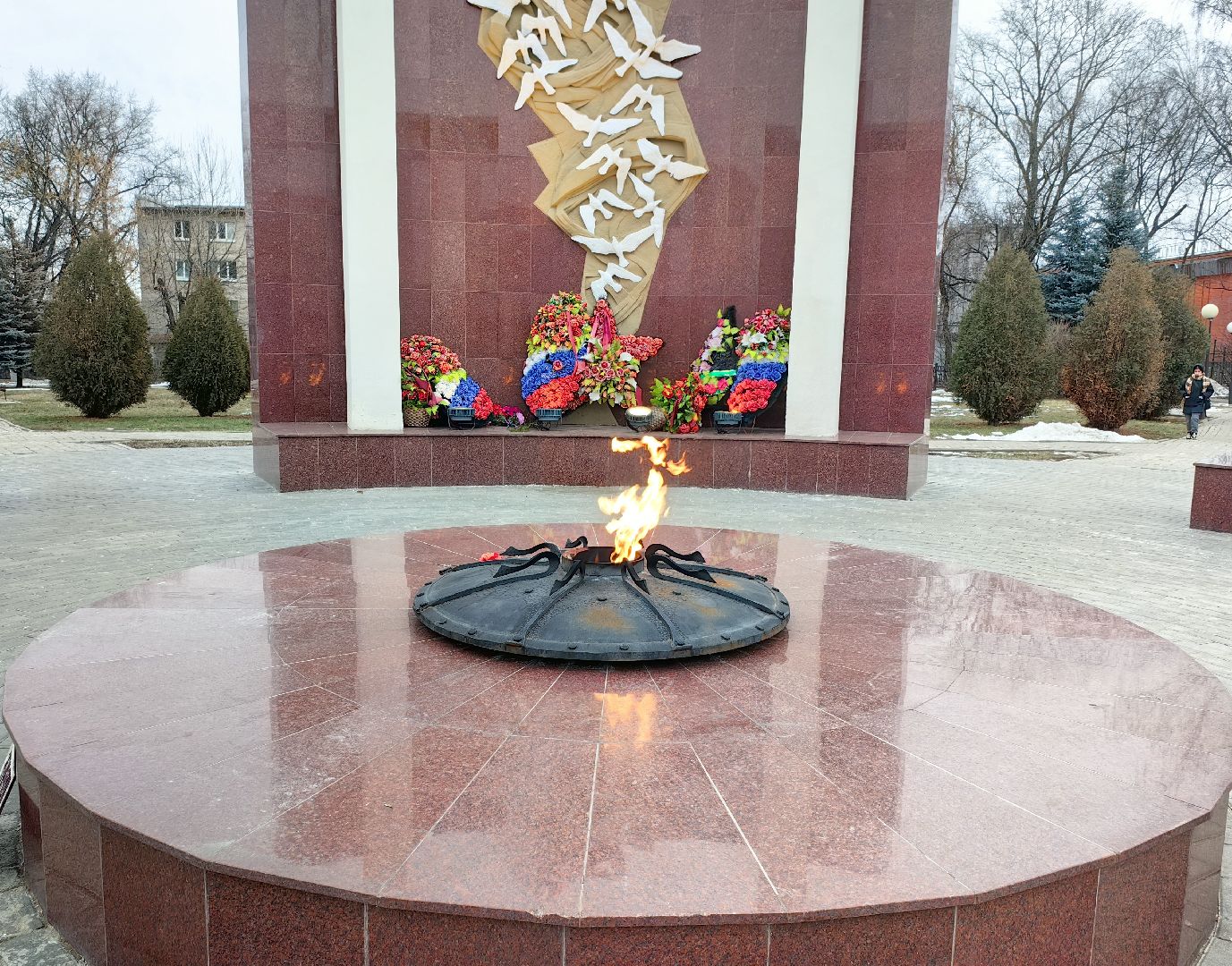 мемориал, память, аллея памяти, возложение цветов,