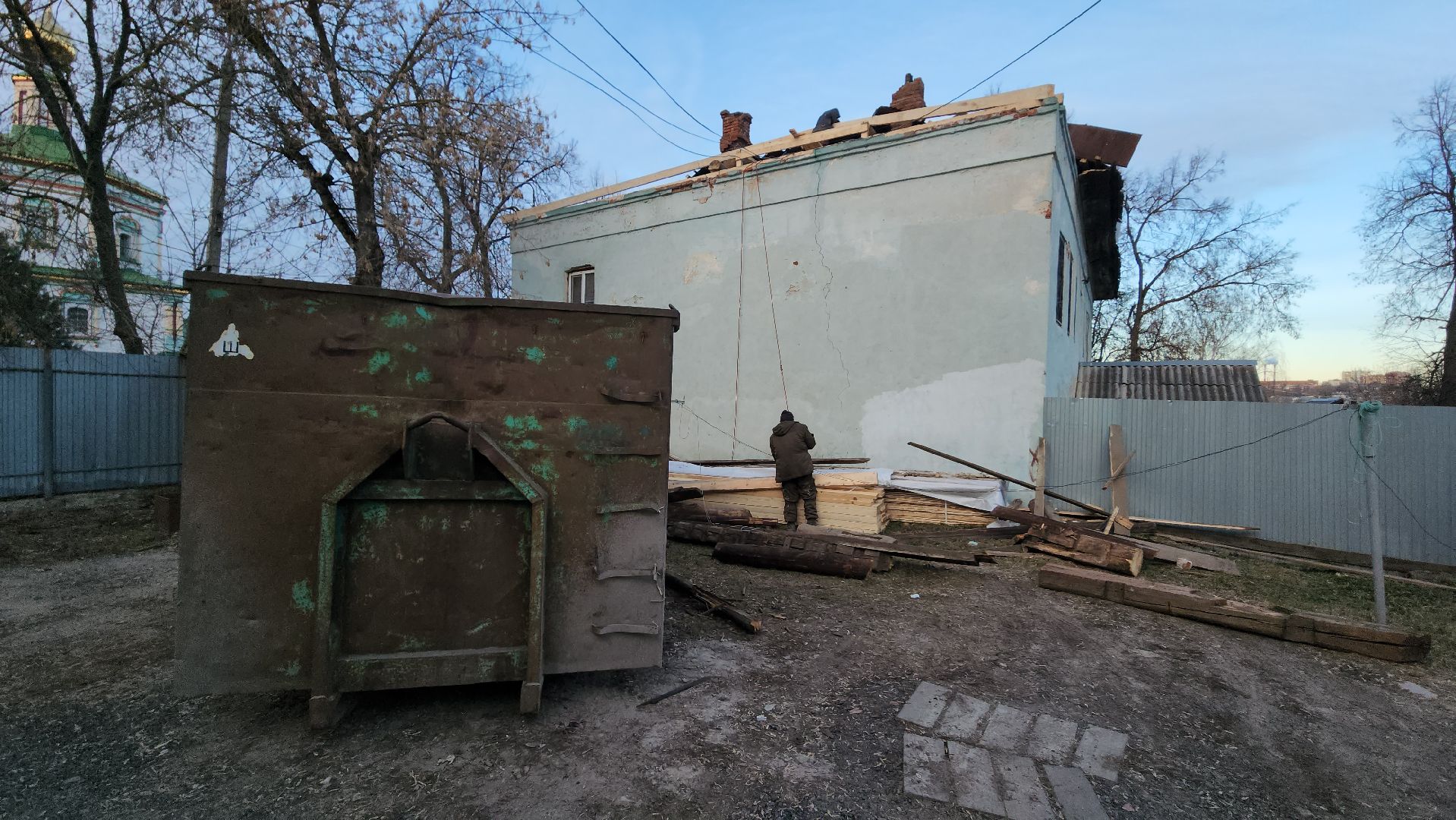 замена кровли, серпухов, переулок кадомского, фонд капитального ремонта, строительство, вертикалка,