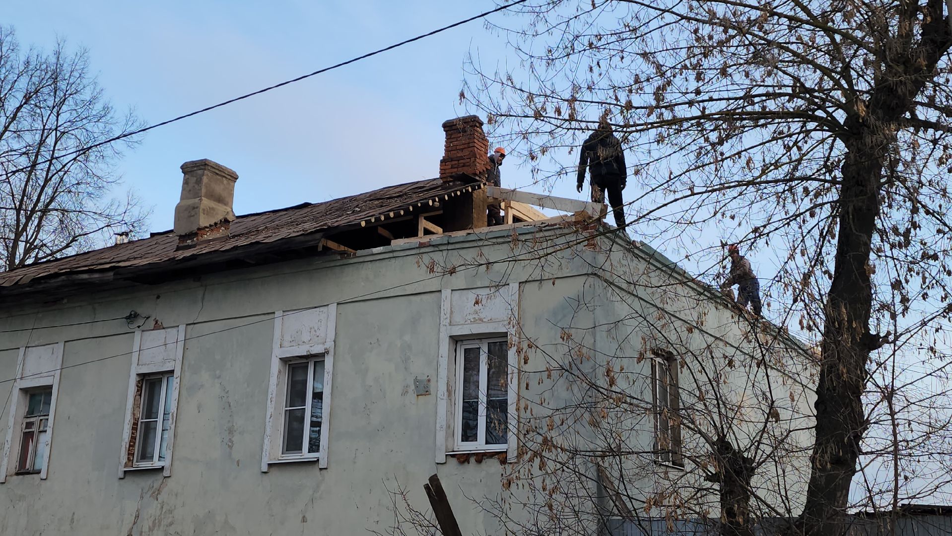 замена кровли, серпухов, переулок кадомского, фонд капитального ремонта, строительство, вертикалка,