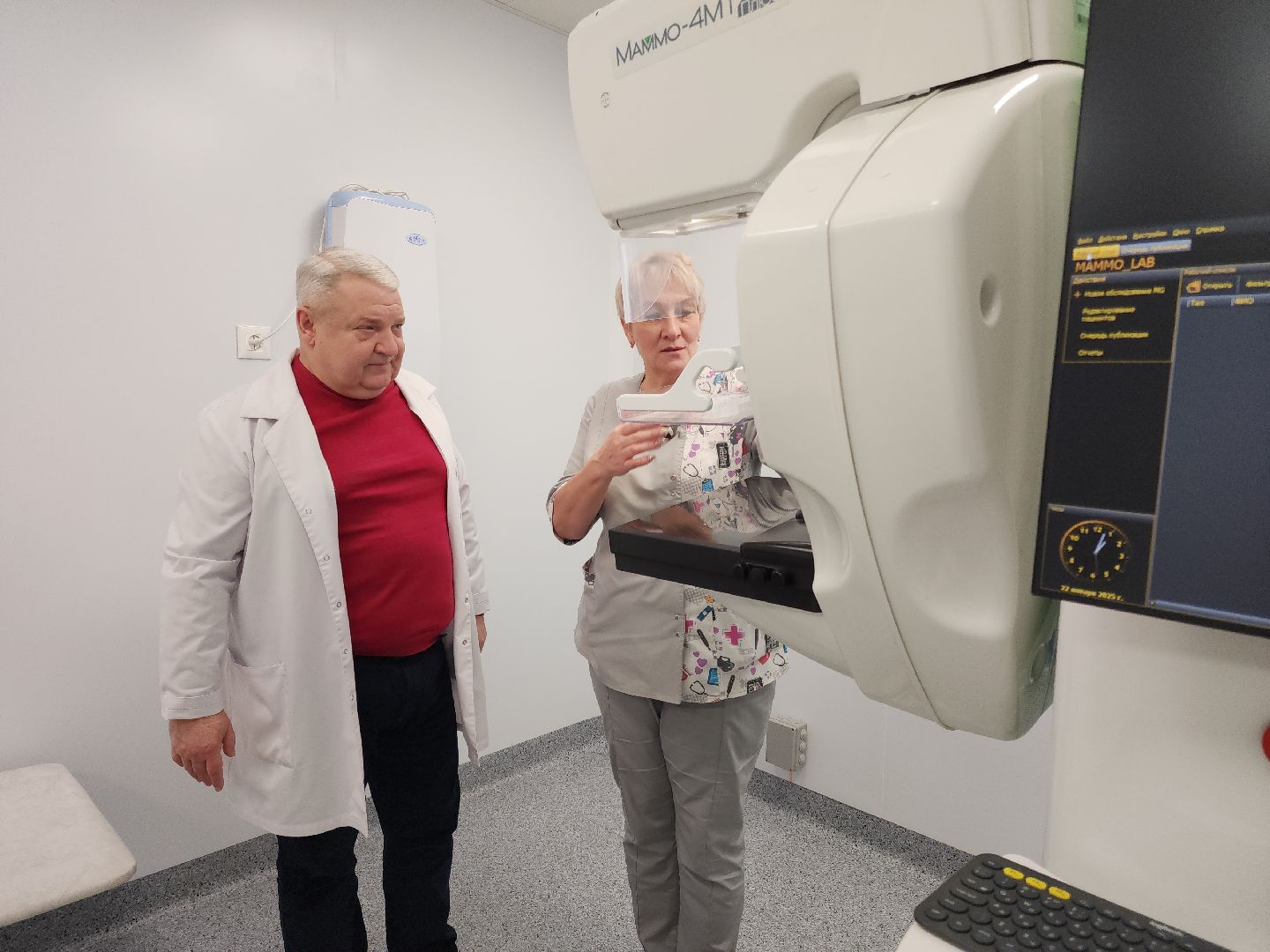Подольск, Маммограф, здравоохранение подмосковья, новое диагностическое оборудование,