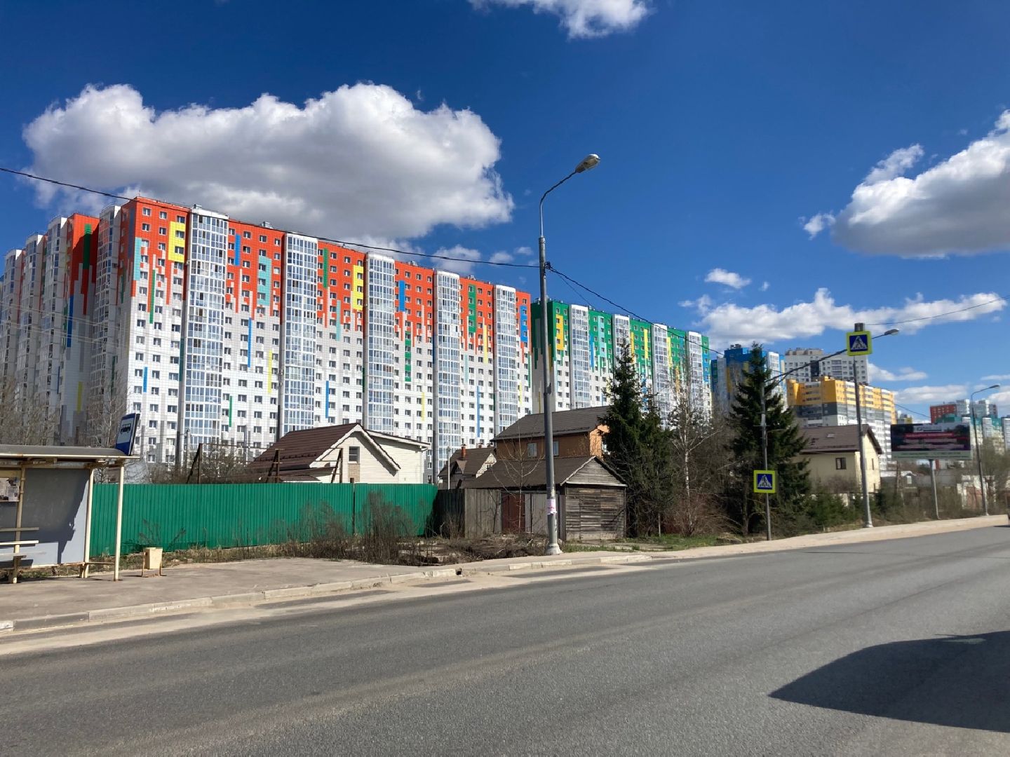 Солнечногорск, Голубое, благоустройство, дворники, деревня