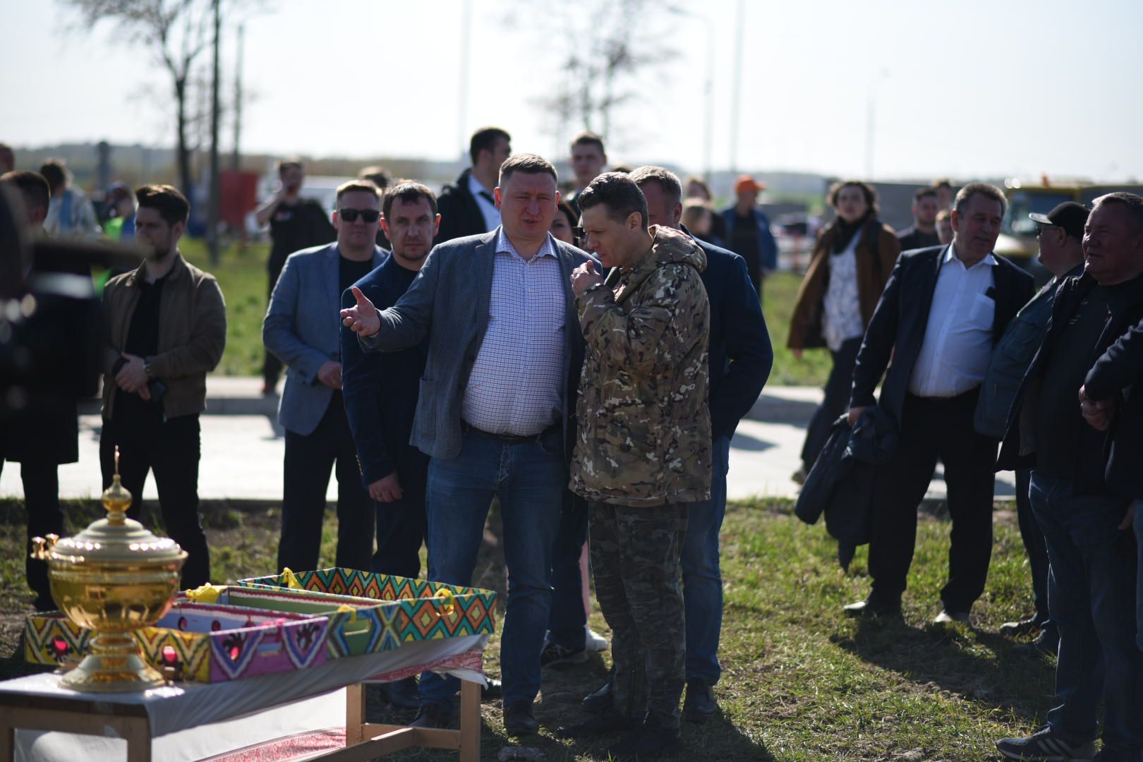 Луховицы, Первая борозда, посев