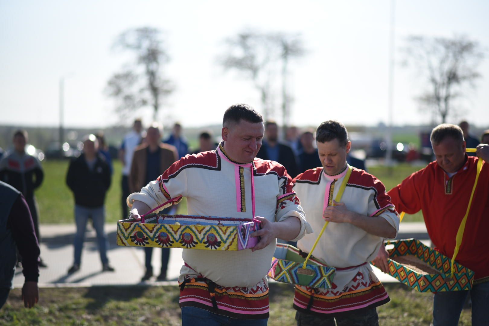 Луховицы, Первая борозда, посев