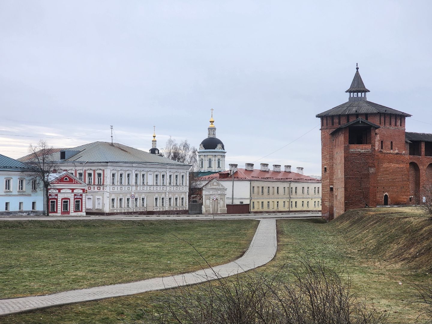 Коломна, дороги, одностороннее движение, схема движения,