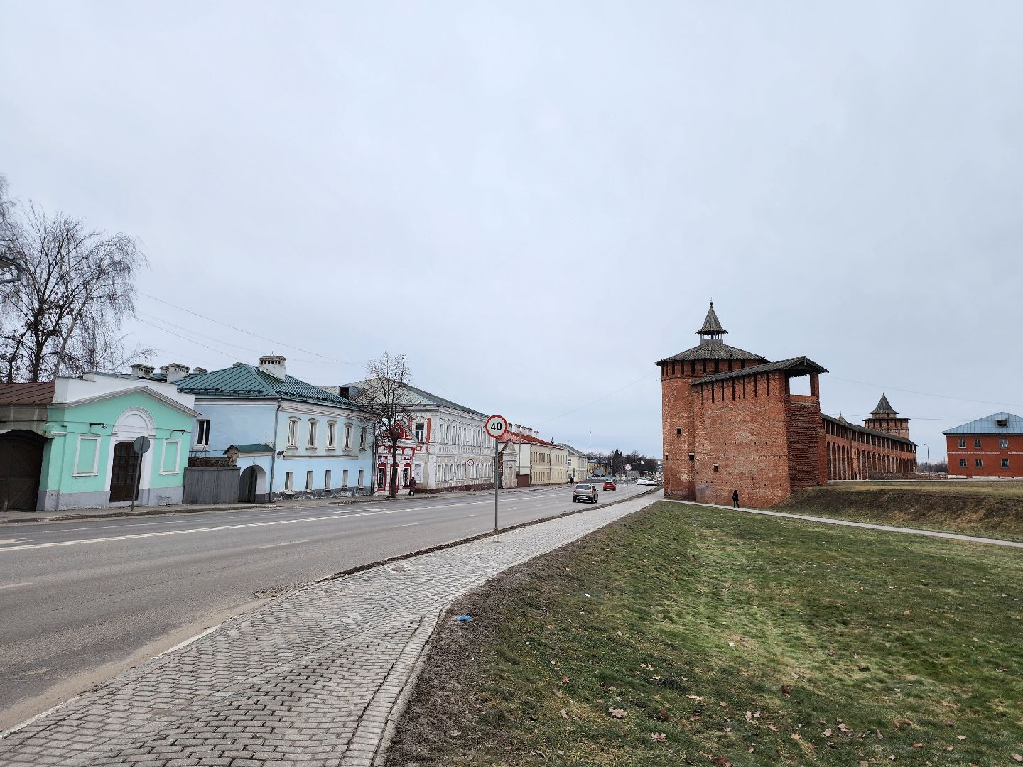 Коломна, дороги, одностороннее движение, схема движения,