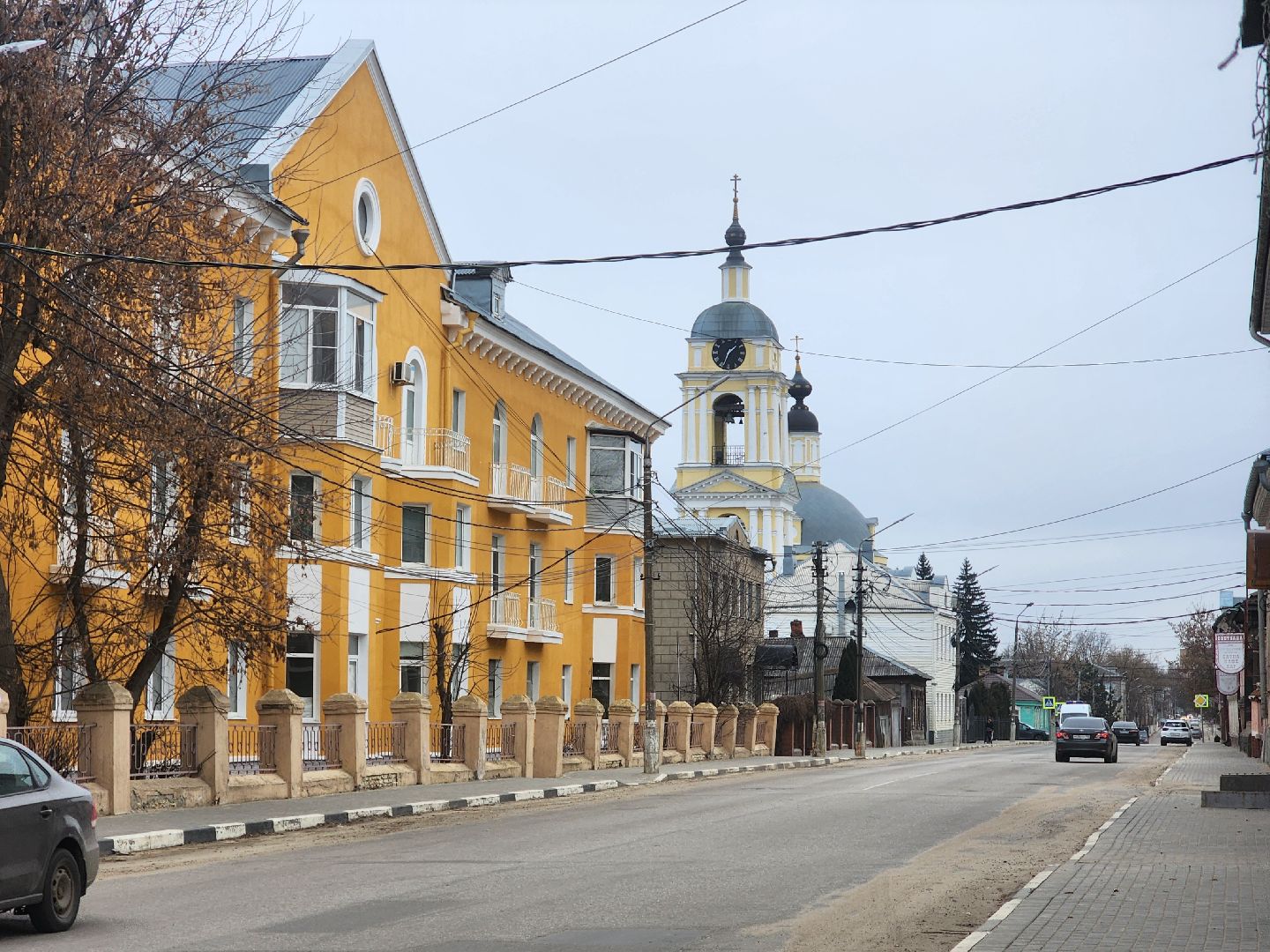Коломна, дороги, одностороннее движение, схема движения,