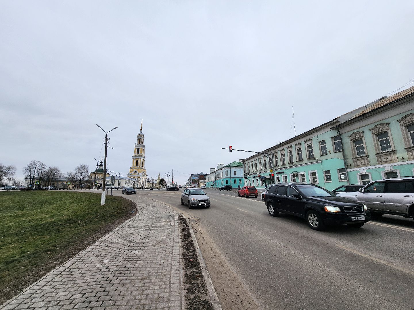 Коломна, дороги, одностороннее движение, схема движения,