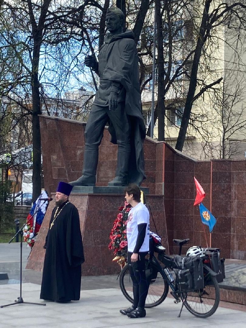 Звенигород, акция, велопробег, День Победы, патриотическая акция