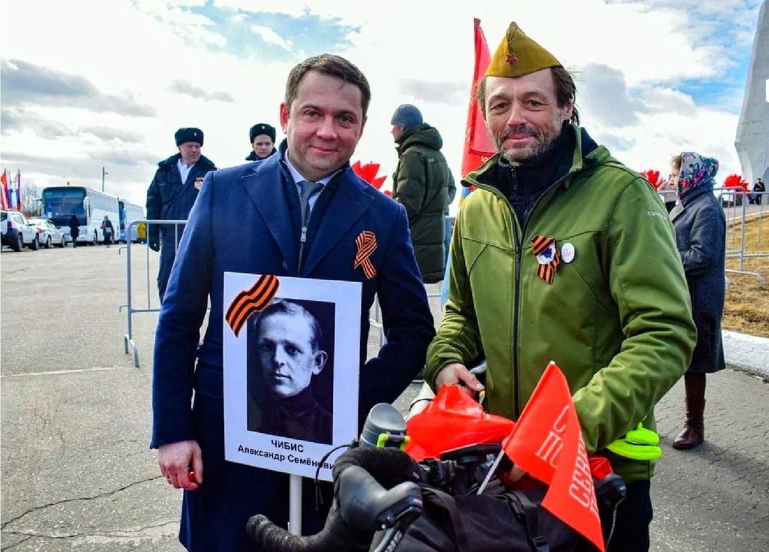 Звенигород, акция, велопробег, День Победы, патриотическая акция