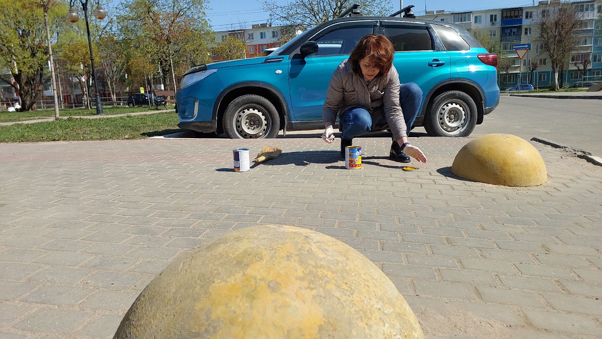 субботник, серпухов, благоустройство, социальная служба, уборка улиц, общеобщеобластной субботник, подмосковье,