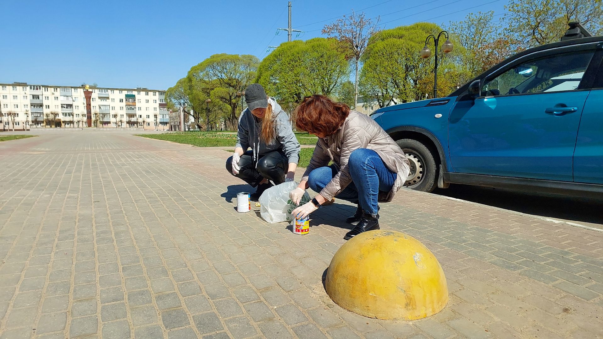 субботник, серпухов, благоустройство, социальная служба, уборка улиц, общеобщеобластной субботник, подмосковье,
