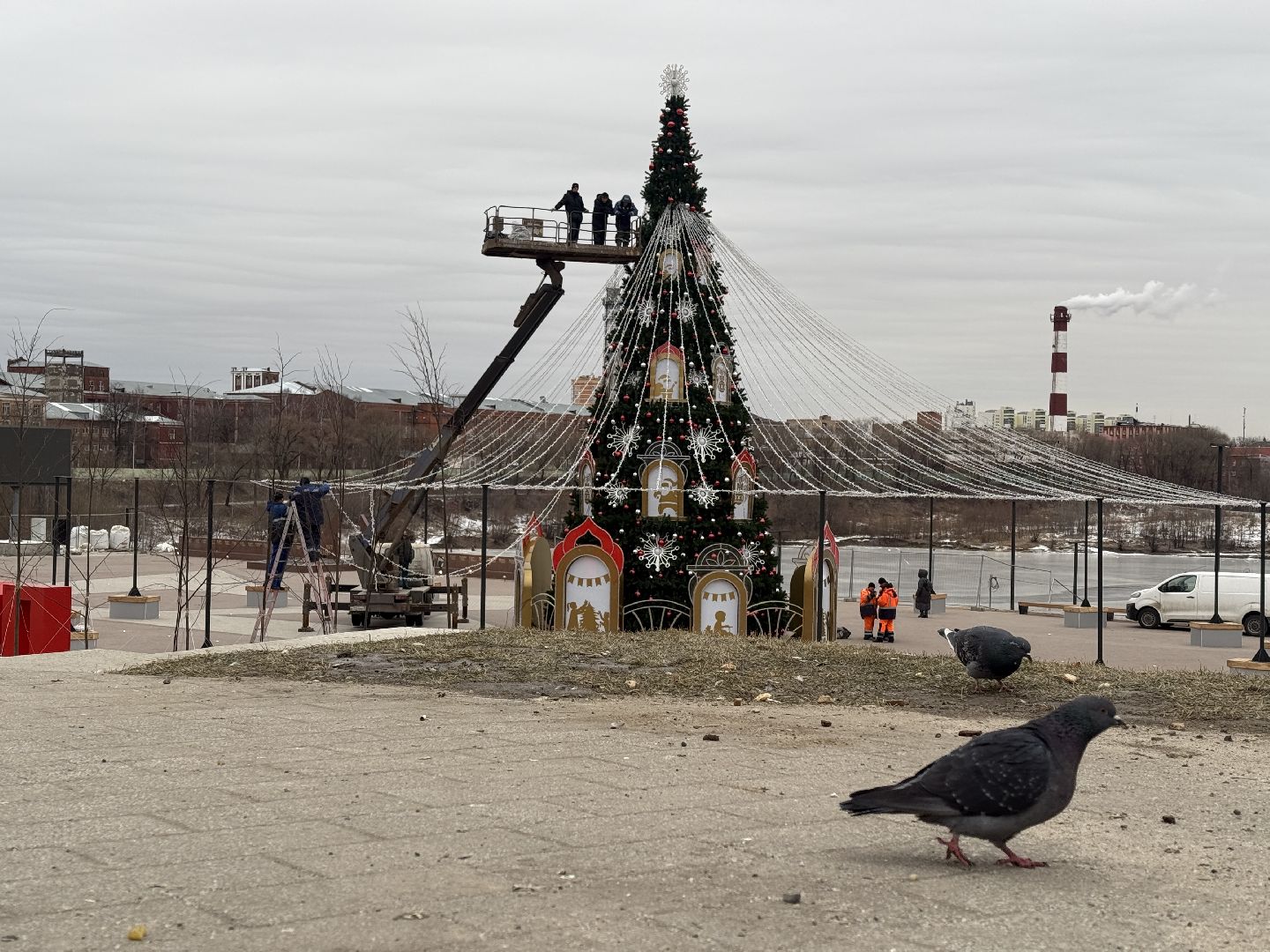 раменское, новый год, елка, благоустройство,