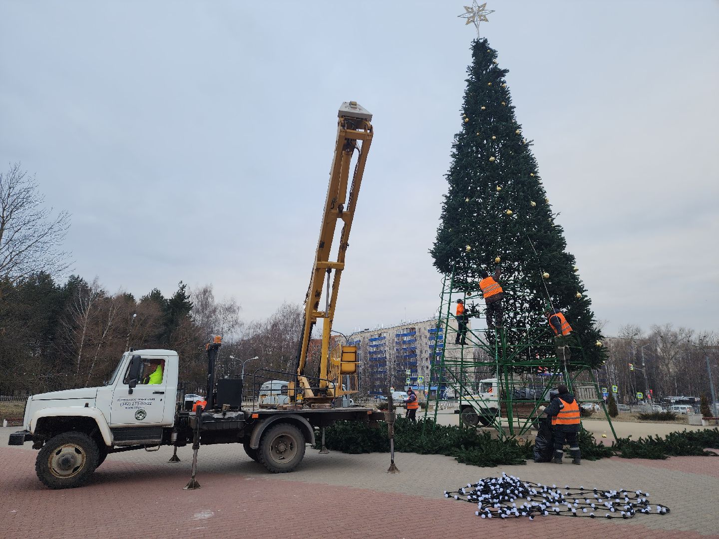 пущино, серпухов, новый год, вертикалки,