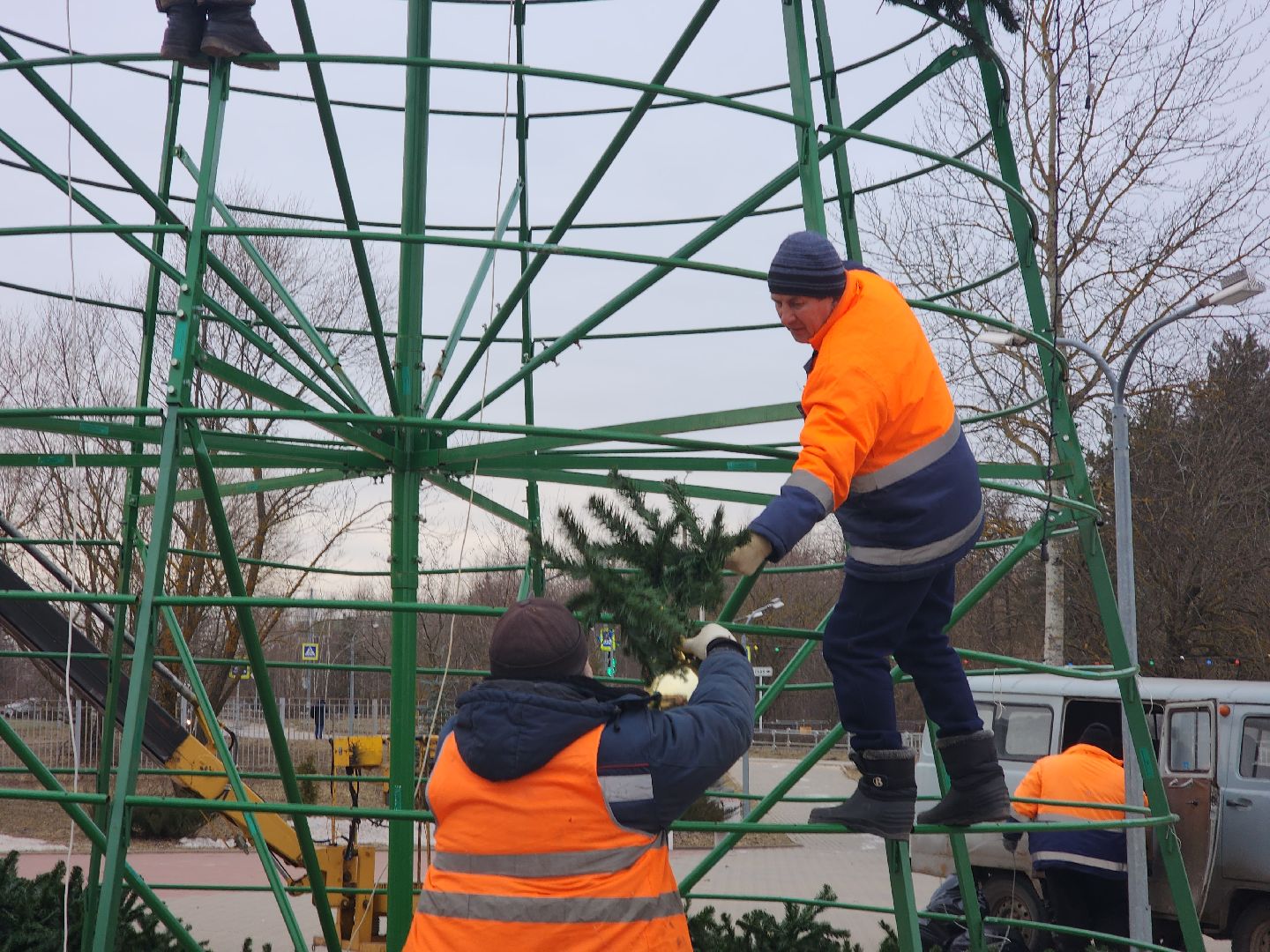 пущино, серпухов, новый год, вертикалки,