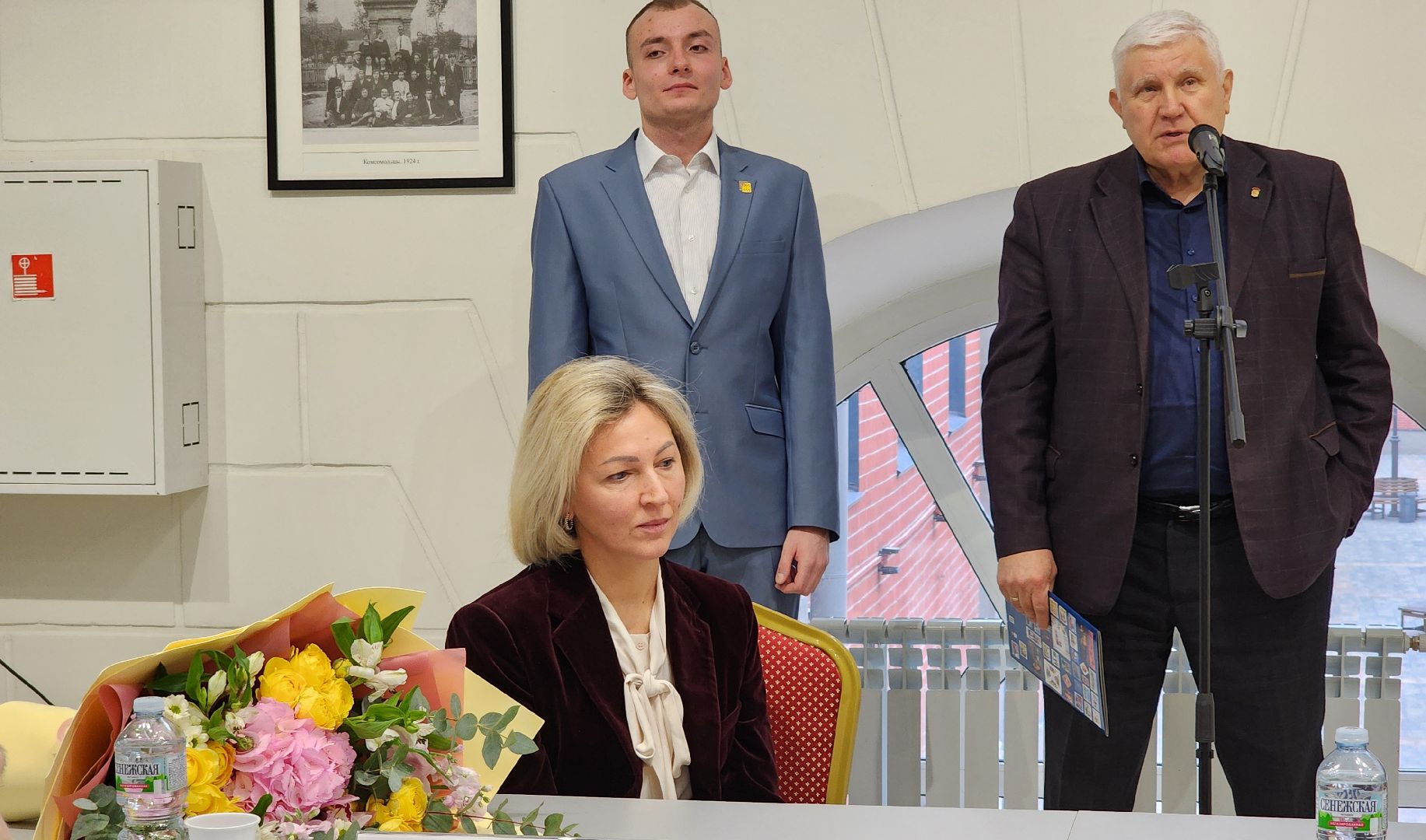 гашение почтовой марки,академик Владимир Фортов, Глуховская мануфактура, Ногинск, Богородский городской округ,