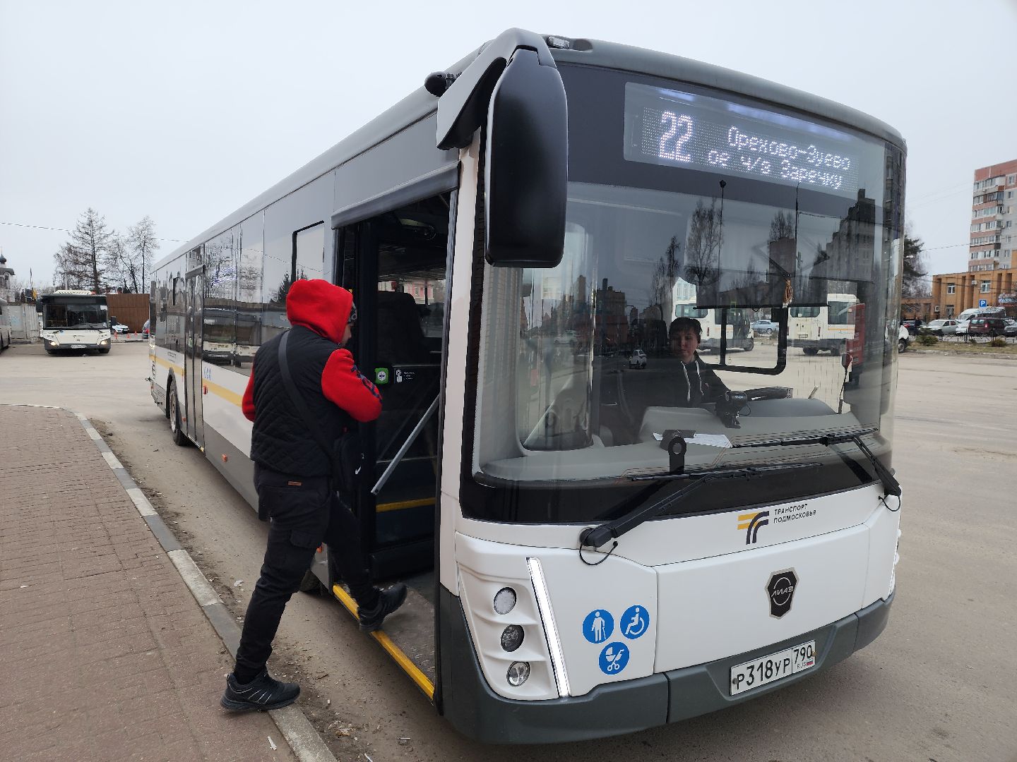 вертикалки, орехово-зуевский округ, новый автобус,