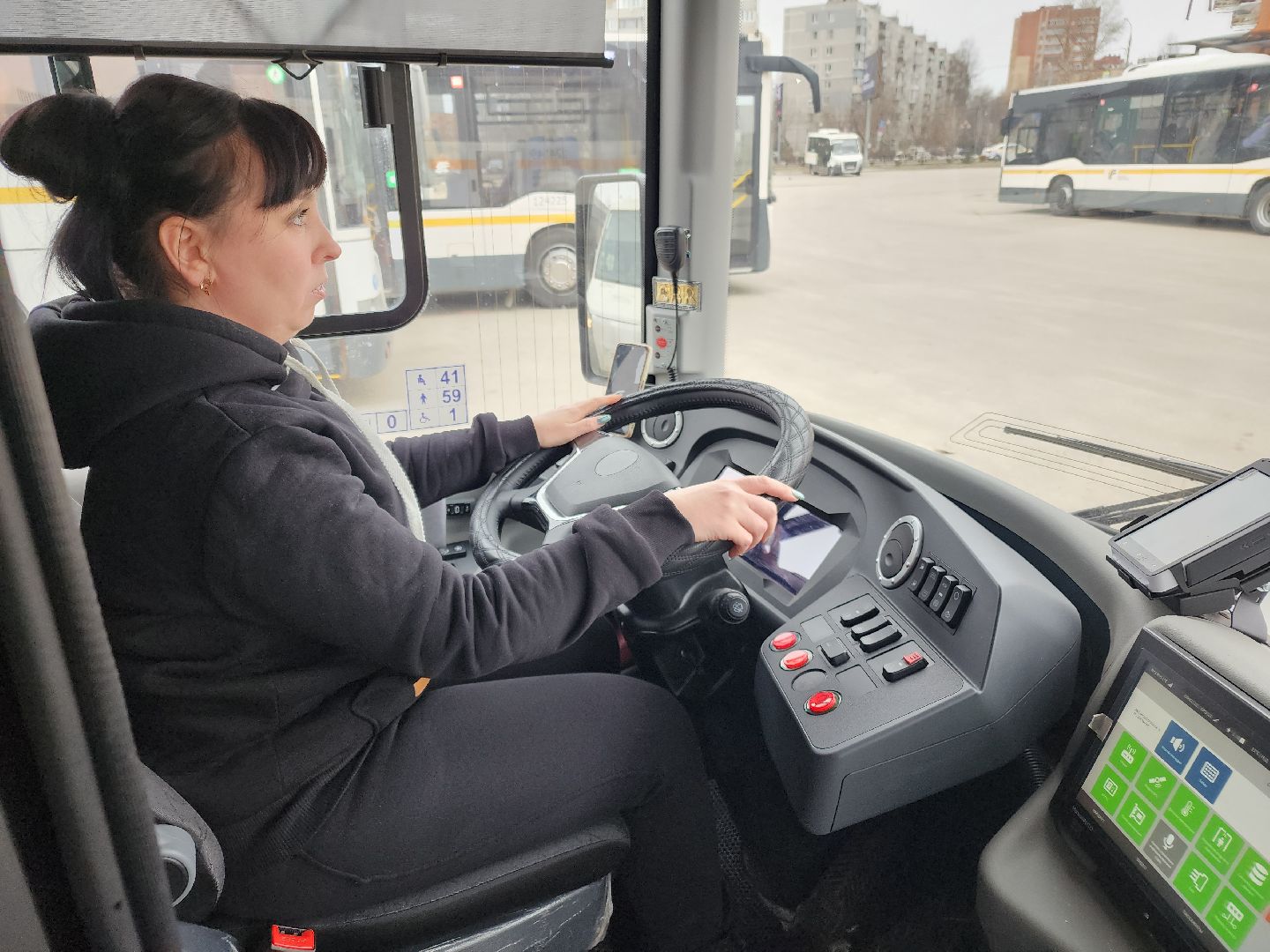 вертикалки, орехово-зуевский округ, новый автобус,