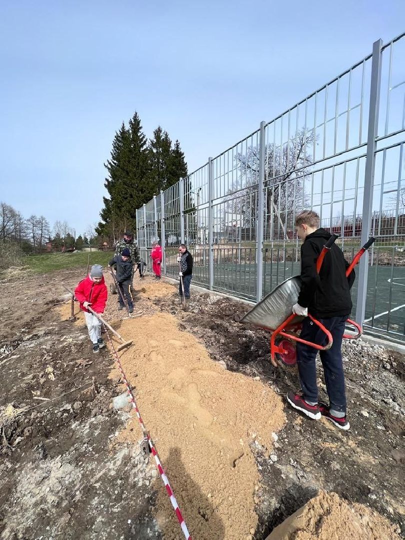 Чехов, субботник, деревня, жители, благоустройство