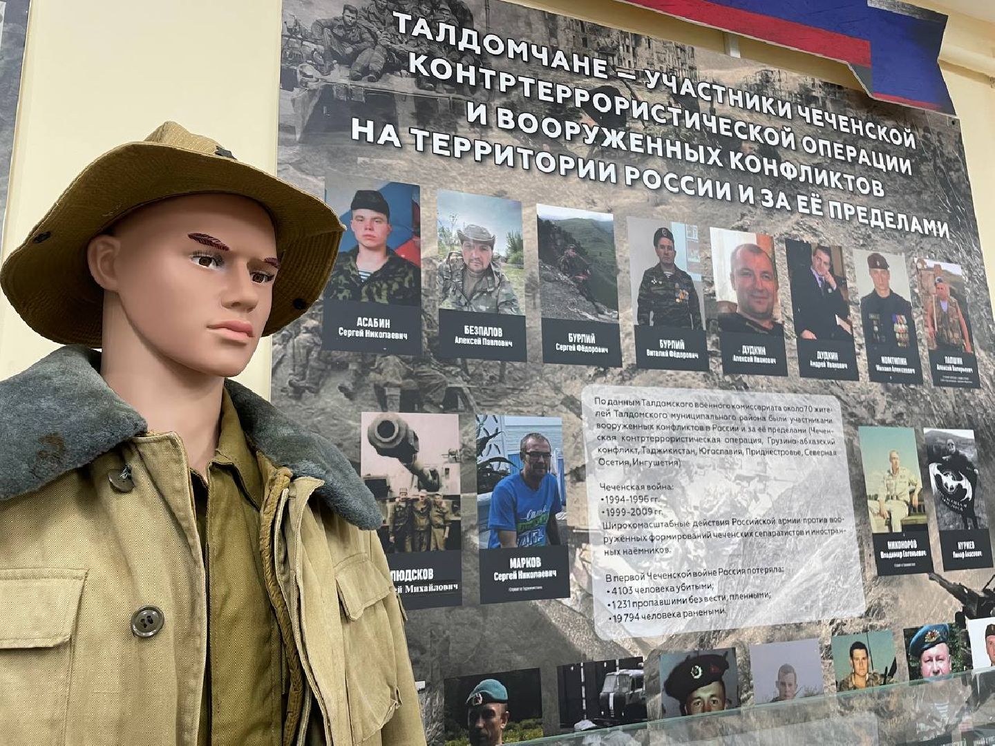 Талдом, Музей боевой славы, СВО,