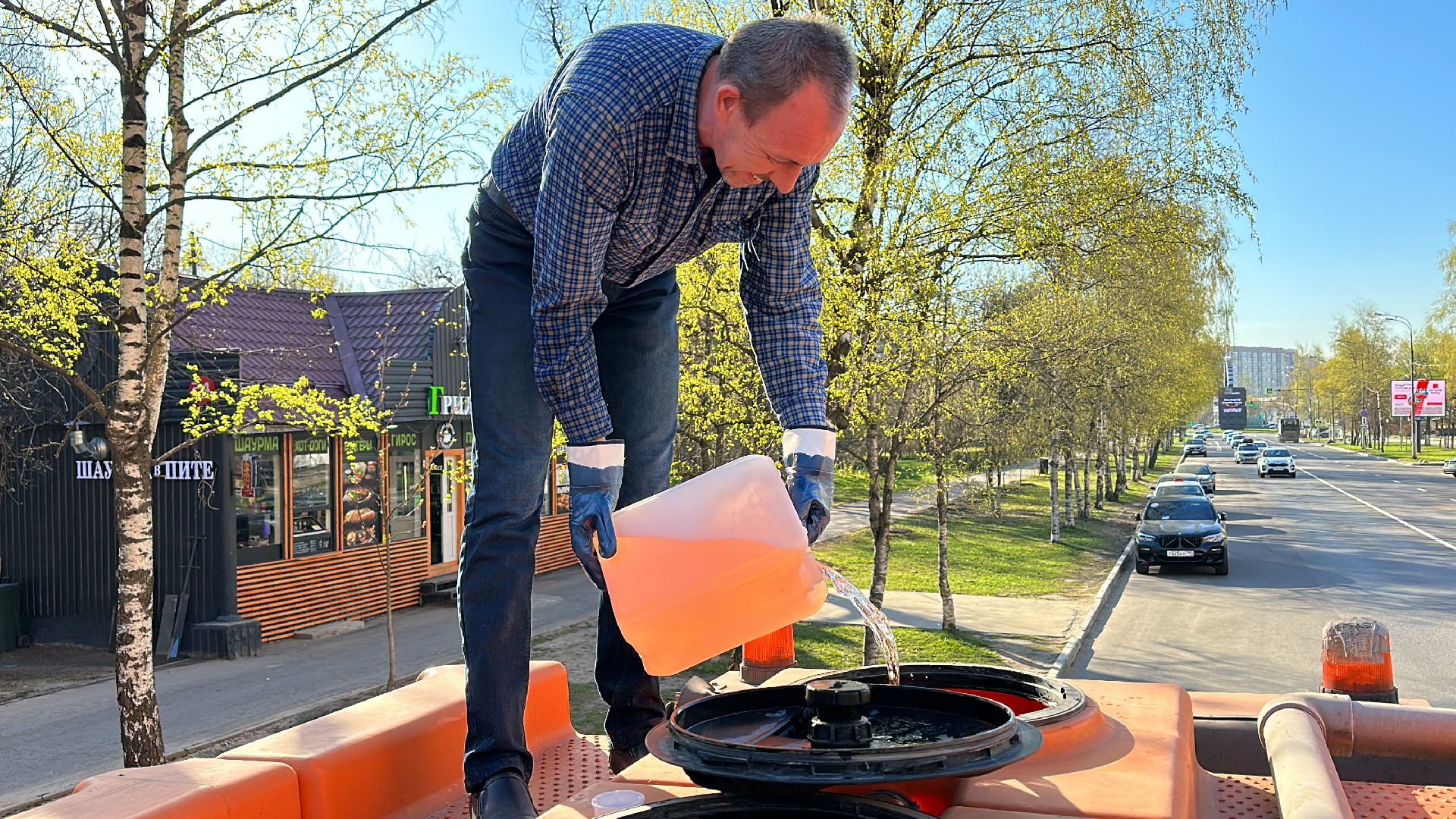 Дороги, Одинцово, Субботник