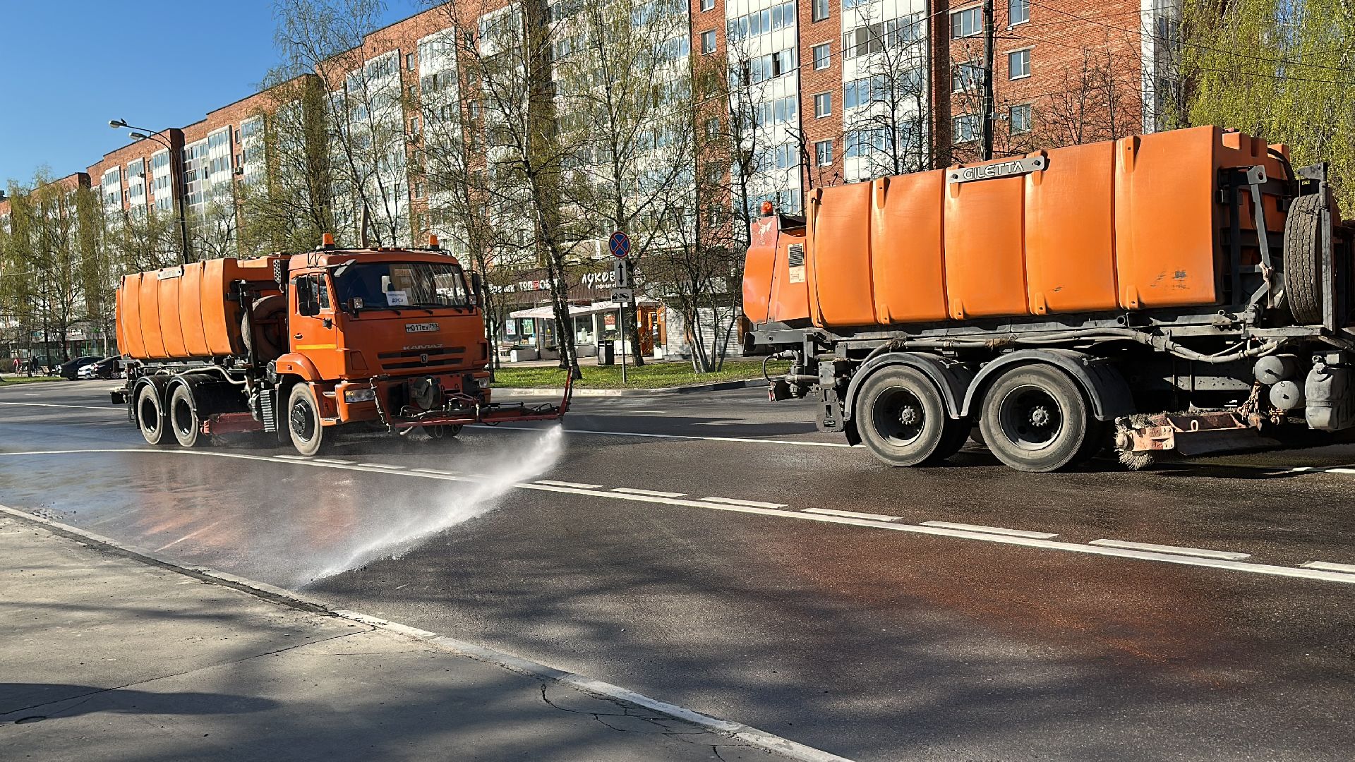 Дороги, Одинцово, Субботник