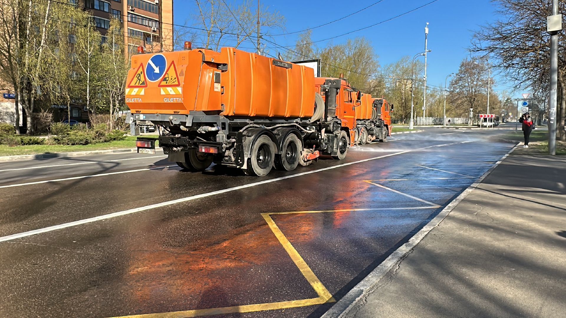 Дороги, Одинцово, Субботник