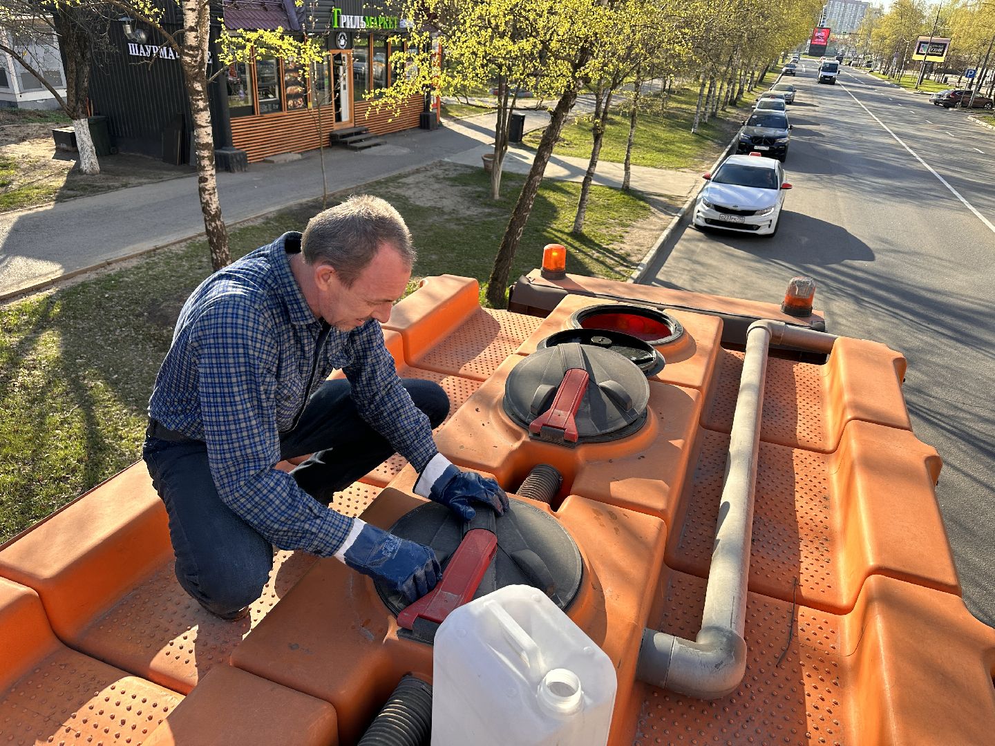 Дороги, Одинцово, Субботник