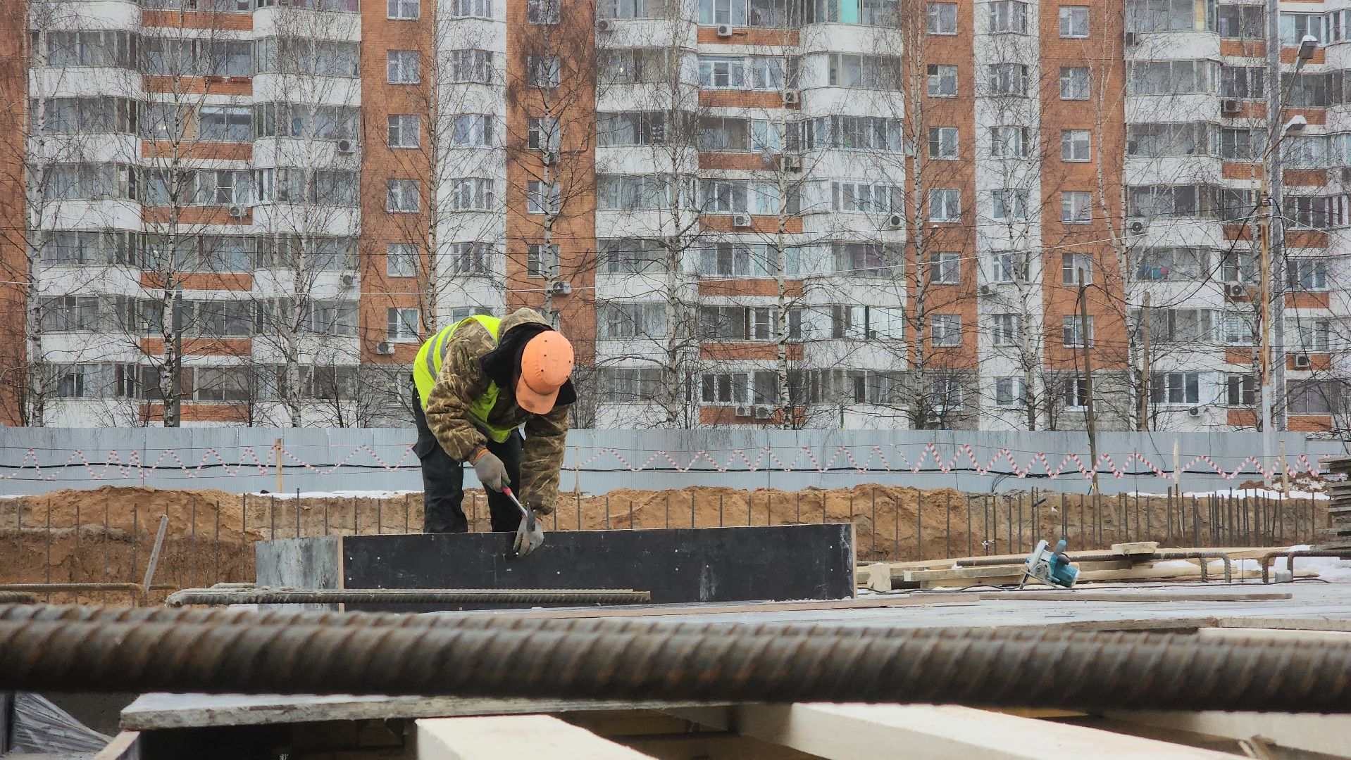 фок с бассейном, Лобня, Строительство, вертикалки,