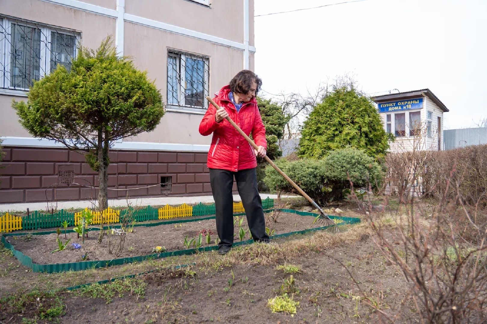 Субботник, благоустройство, Орехово-Зуево, двор