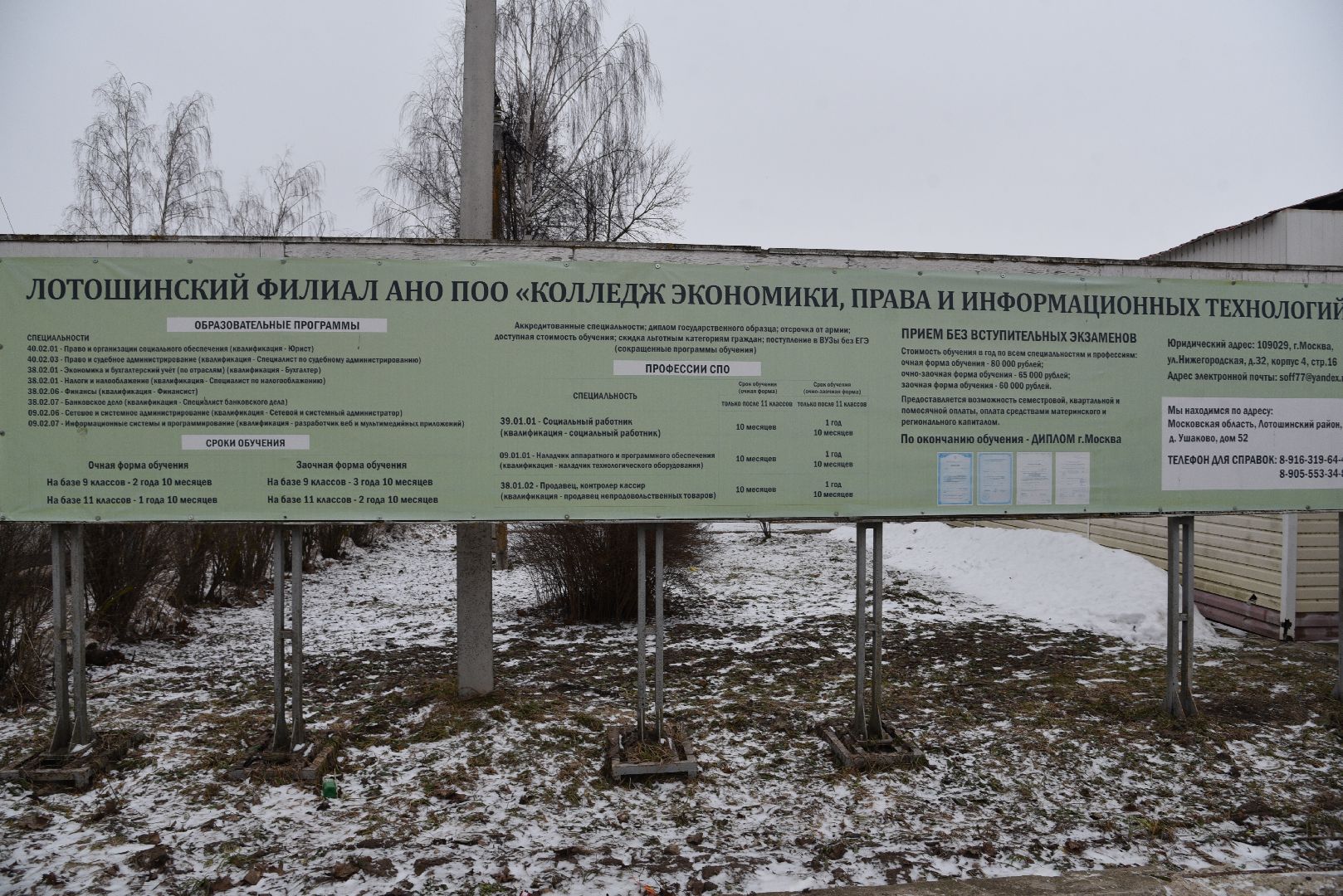 лотошино, ушаково, колледж, образование, день студента, татьянин день,