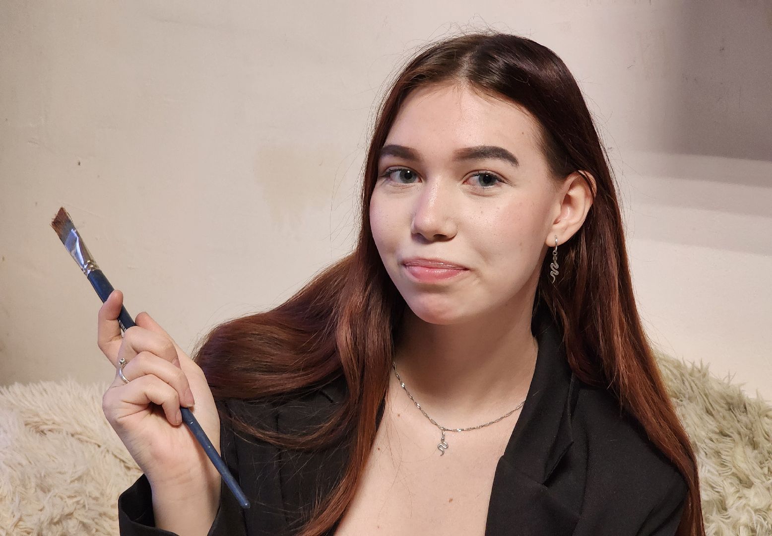 художница, картины, студент,