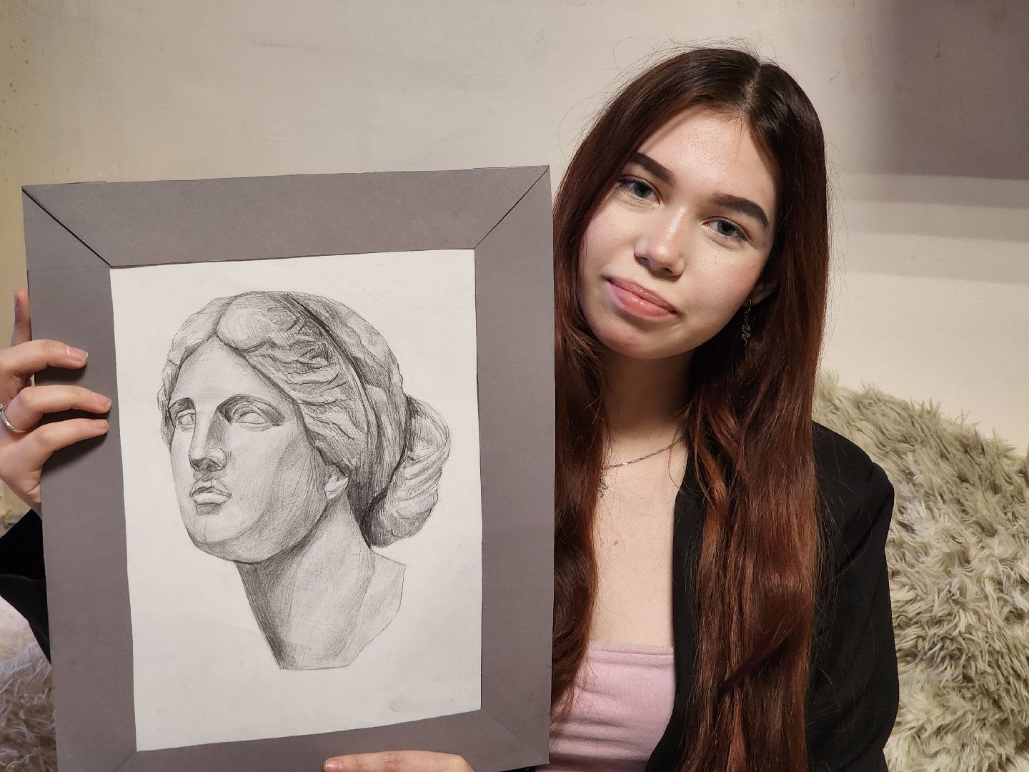 художница, картины, студент,