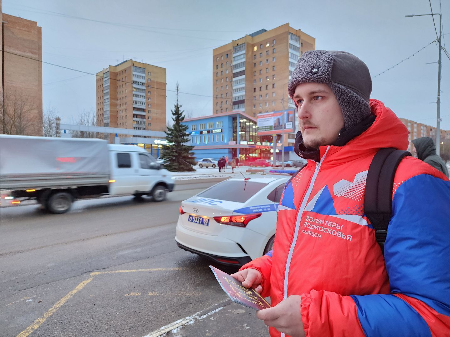 Дубна, Госавтоинспекция, Безопасность, Пешеходы, вертикалки,