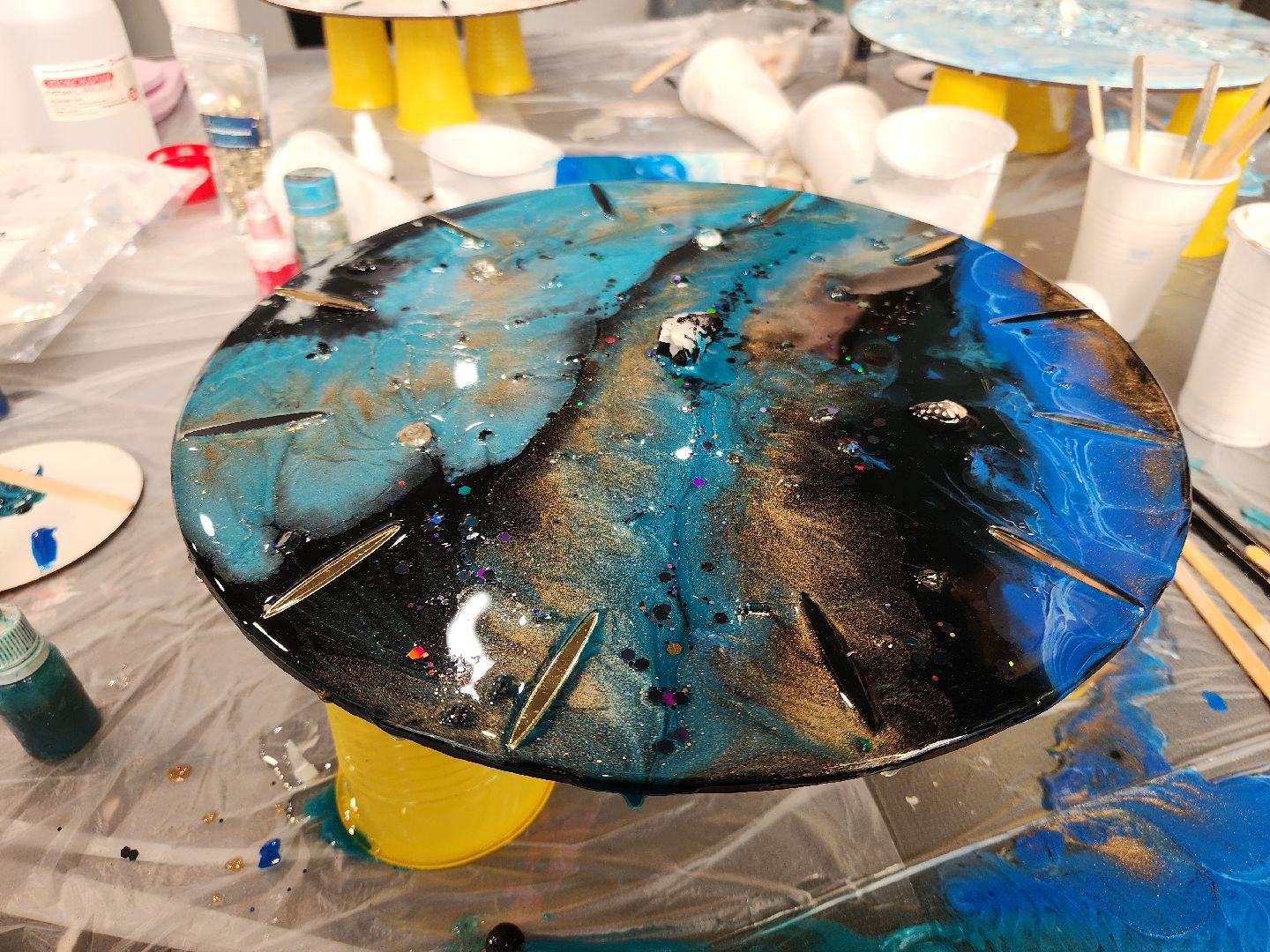 Черноголовка, Мастер-класс, Эпоксидная смола,