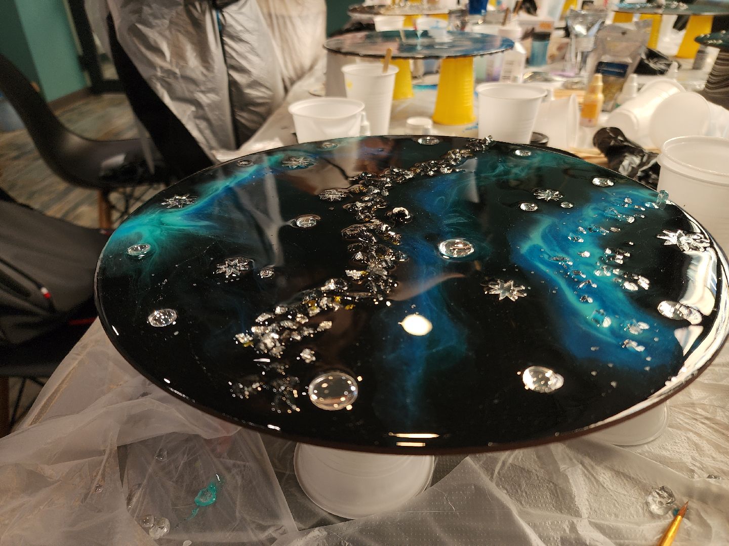 Черноголовка, Мастер-класс, Эпоксидная смола,