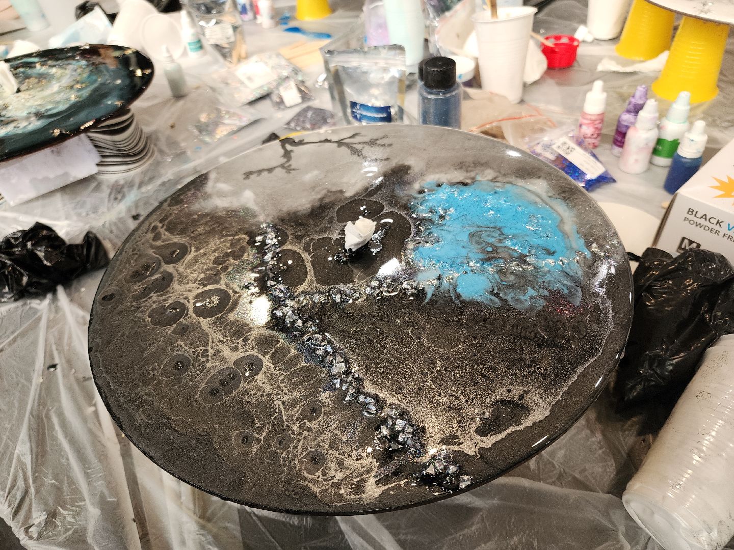 Черноголовка, Мастер-класс, Эпоксидная смола,