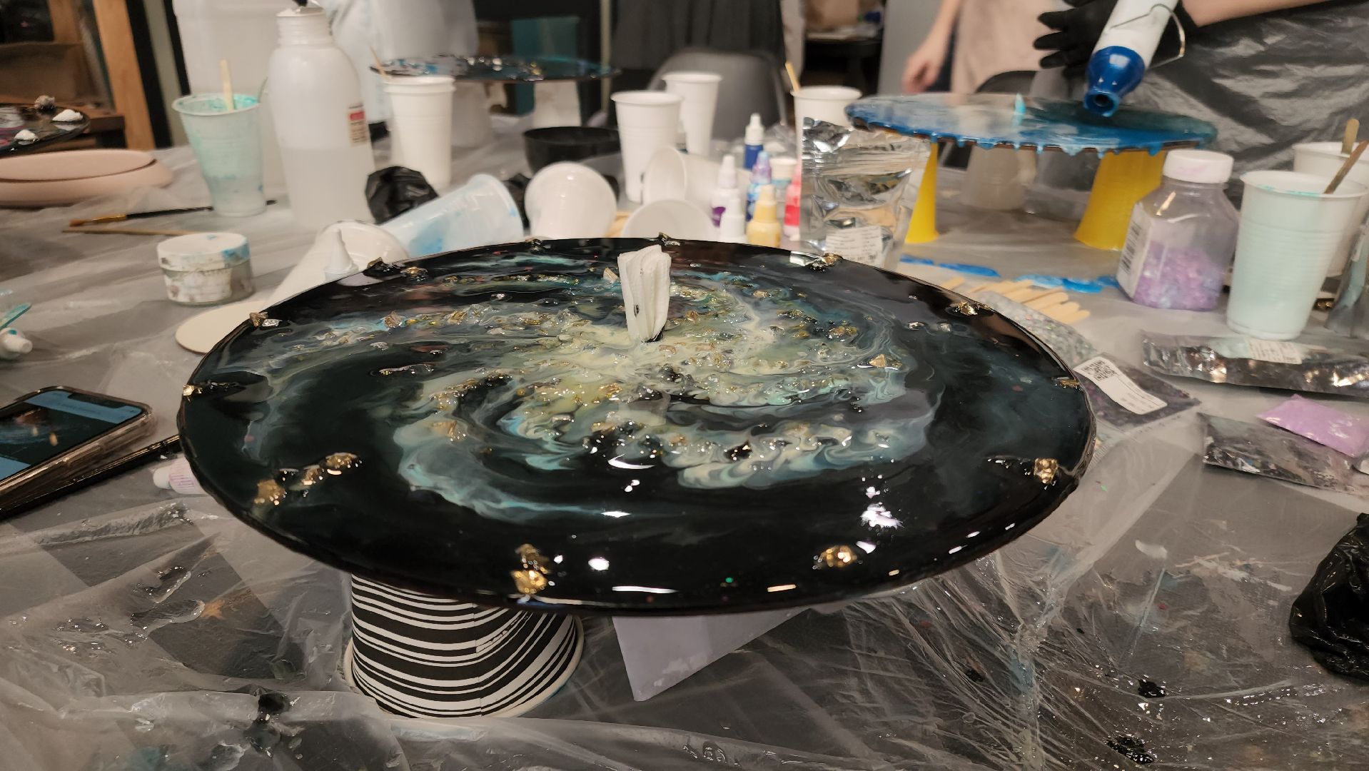 Черноголовка, Мастер-класс, Эпоксидная смола,