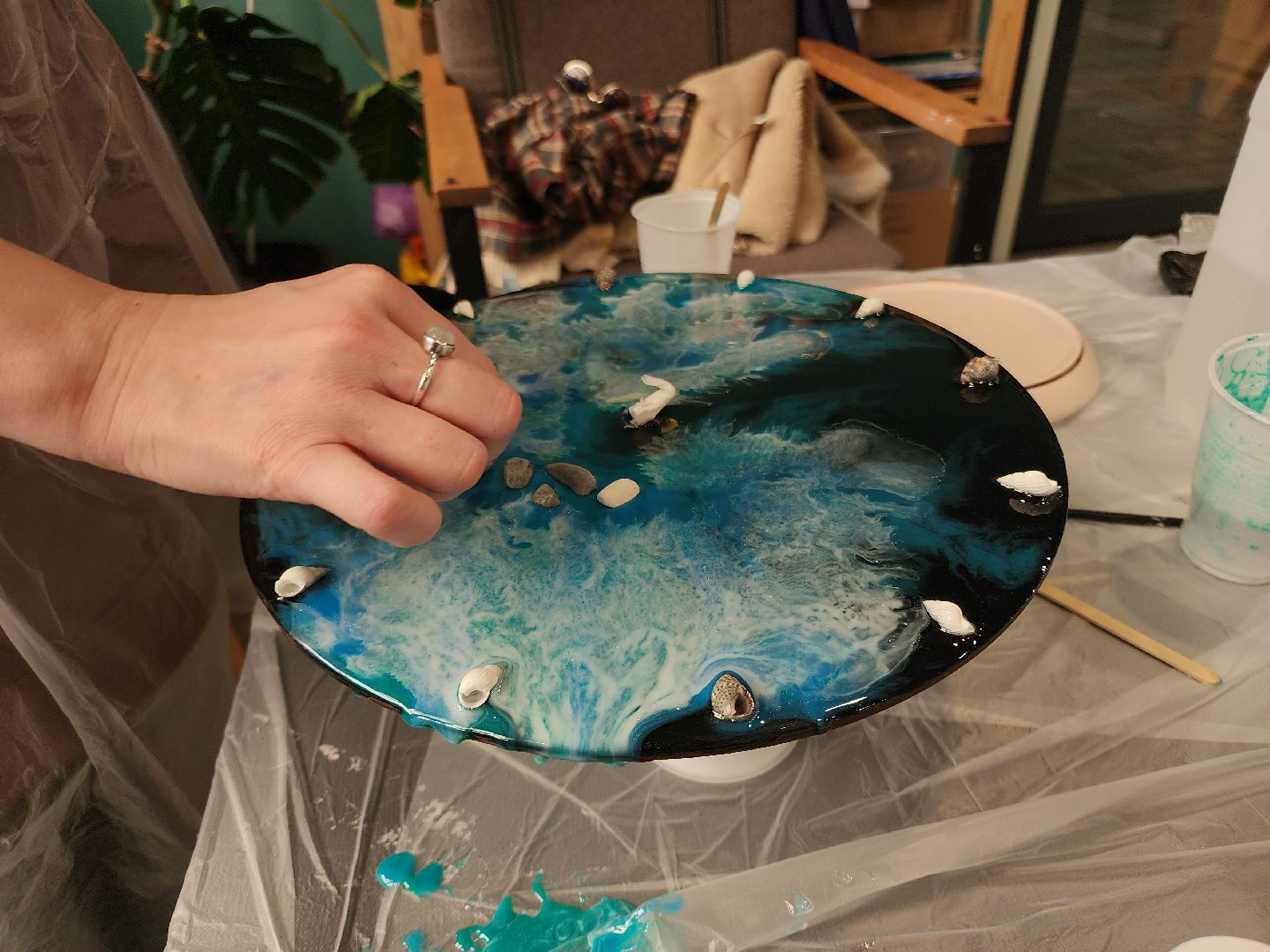 Черноголовка, Мастер-класс, Эпоксидная смола,