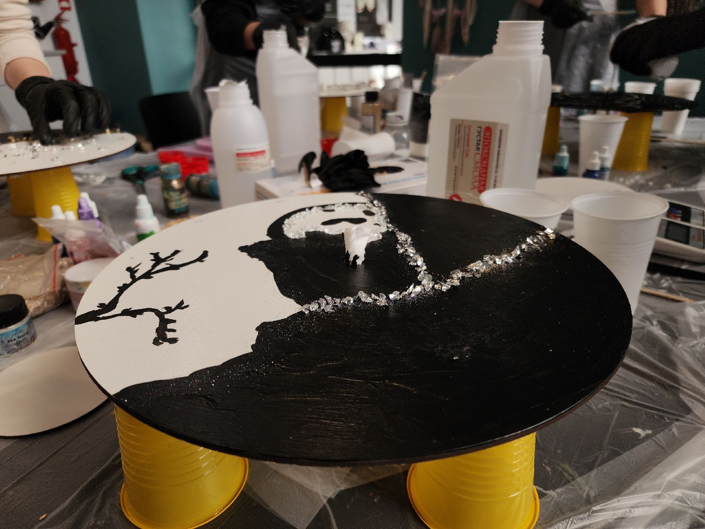 Черноголовка, Мастер-класс, Эпоксидная смола,