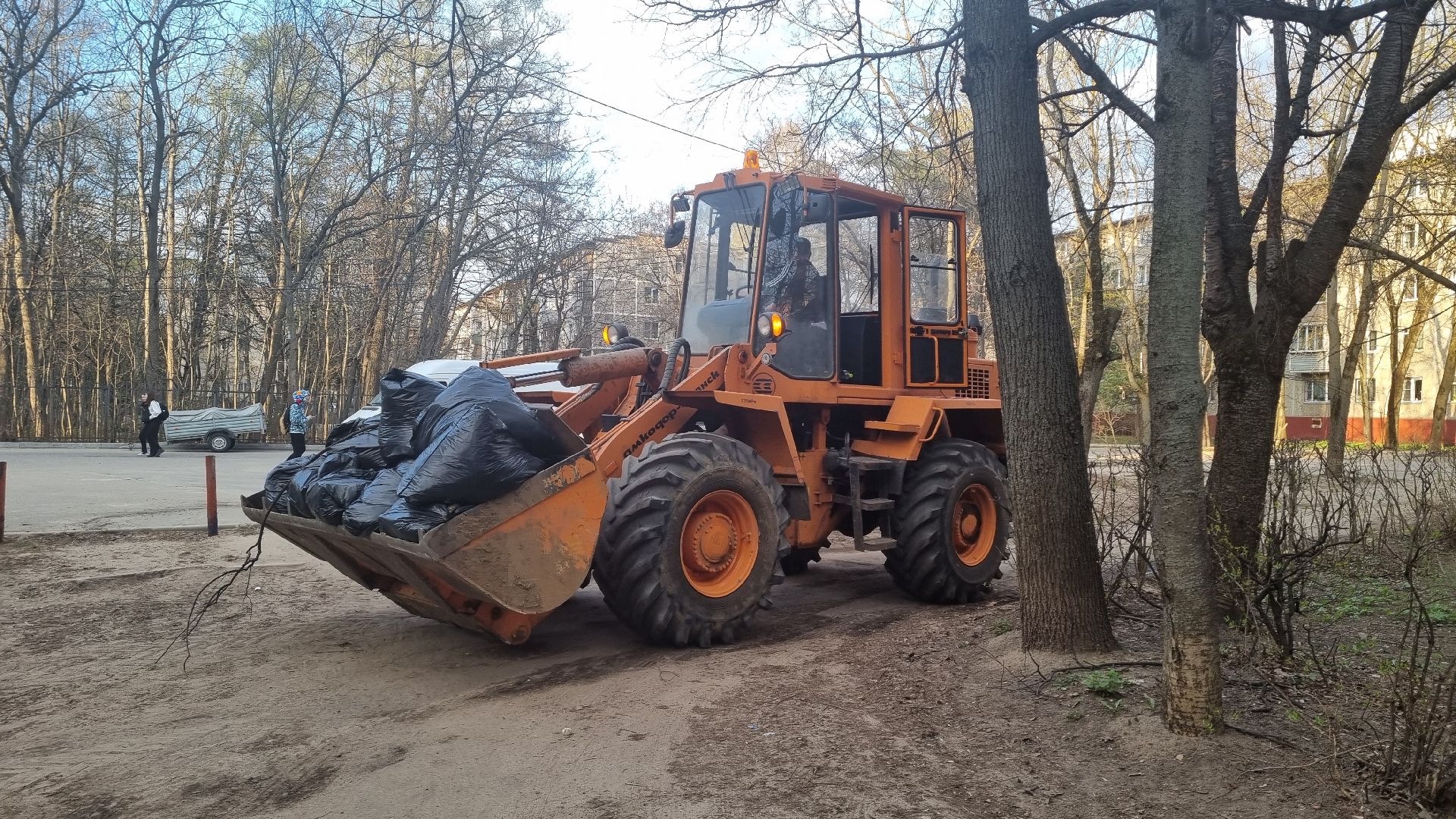 Подмосковье, Ивантеевка, субботник